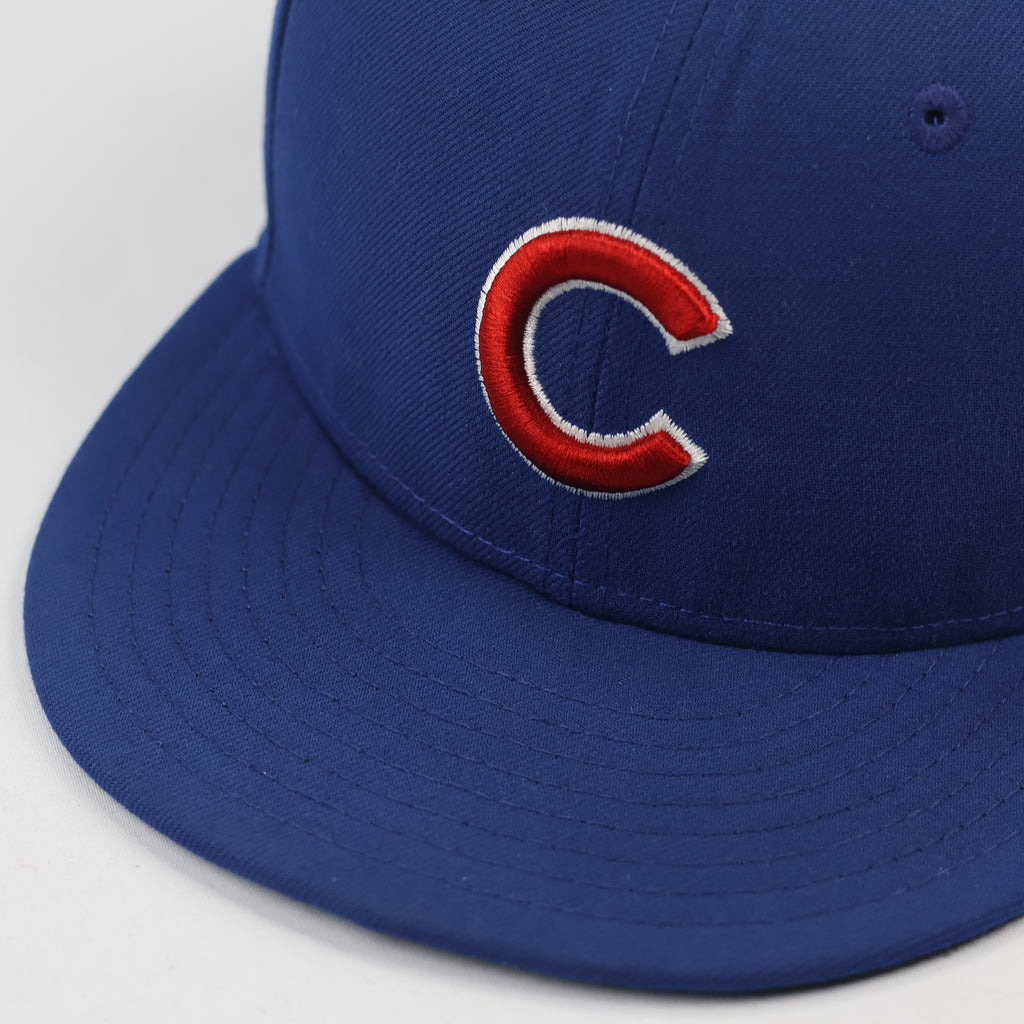Vintage Chicago Cubs MLB Thrifted Fitted Cap by New Era - Size 7 1/4