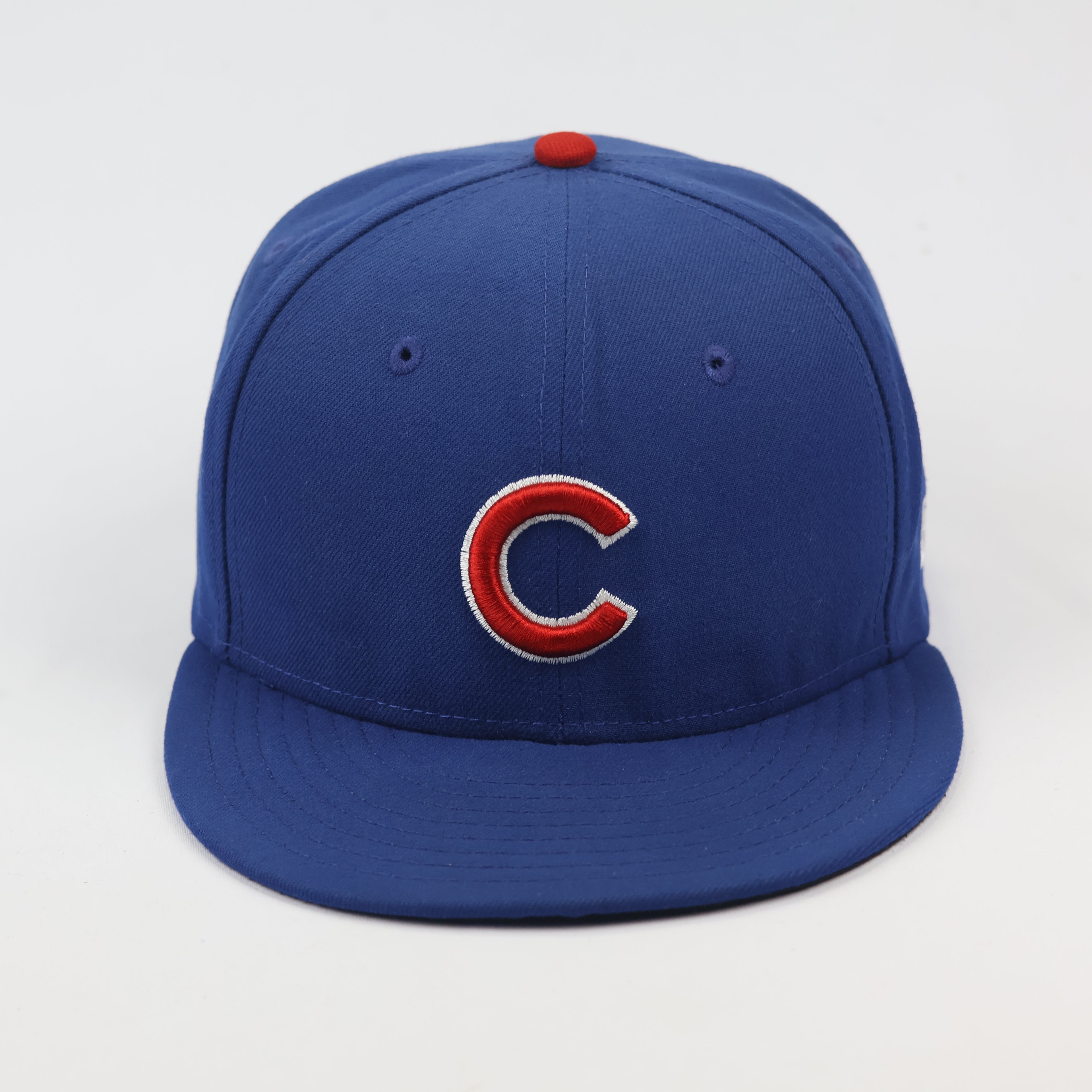 Vintage Chicago Cubs MLB Thrifted Fitted Cap by New Era - Size 7 1/4