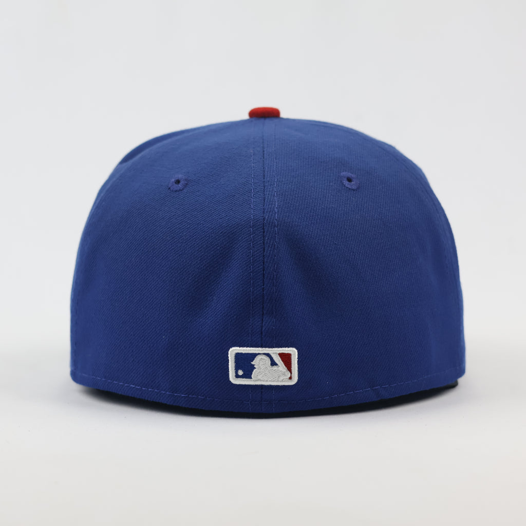 Vintage Chicago Cubs MLB Thrifted Fitted Cap by New Era - Size 7 1/4