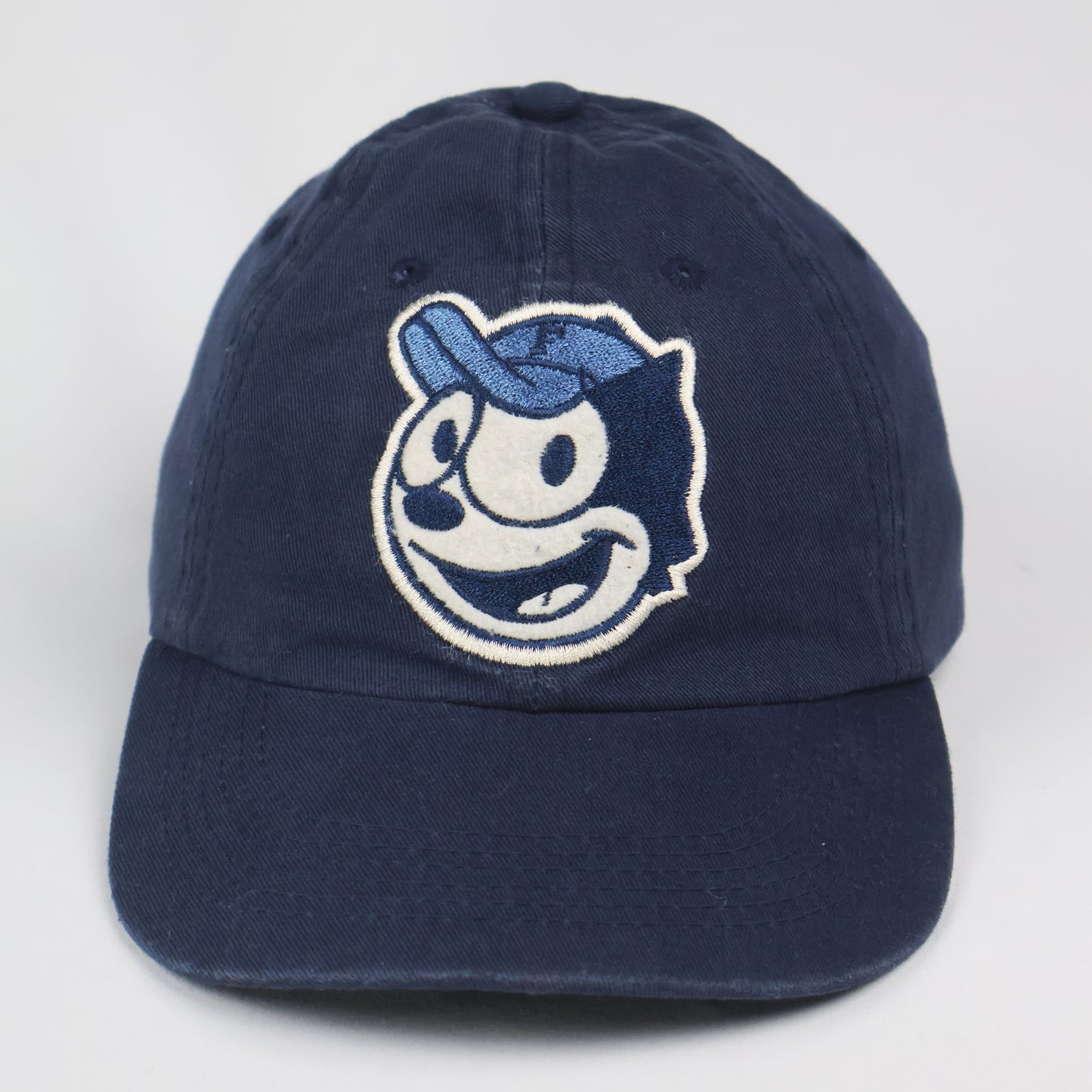 Felix the Cat" Embroidered Dad Cap - Navy (Youth Size)
