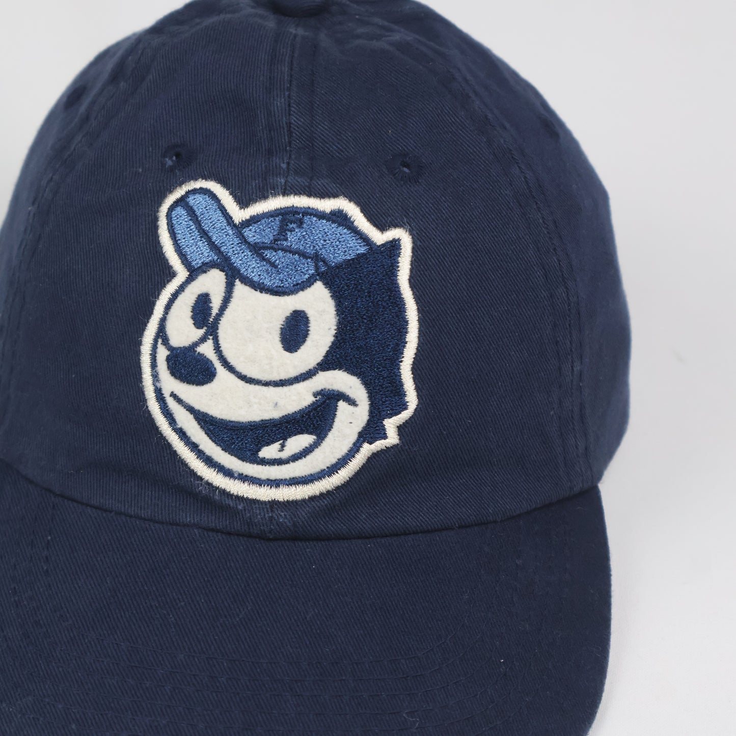 Felix the Cat" Embroidered Dad Cap - Navy (Youth Size)