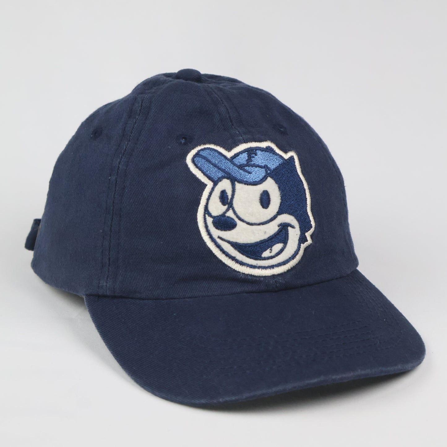 Felix the Cat" Embroidered Dad Cap - Navy (Youth Size)