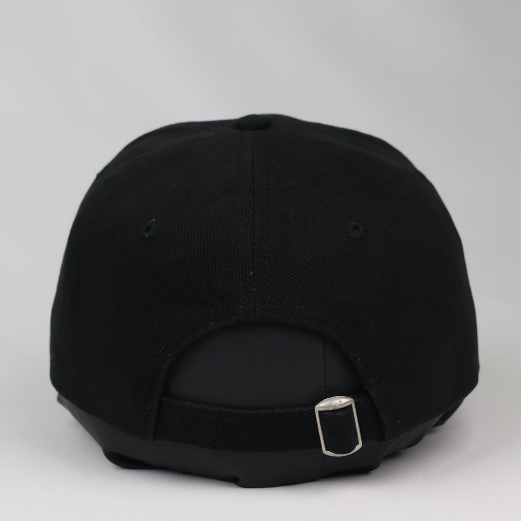 hrifted Beechfield Black Embroidered Programmer Cap