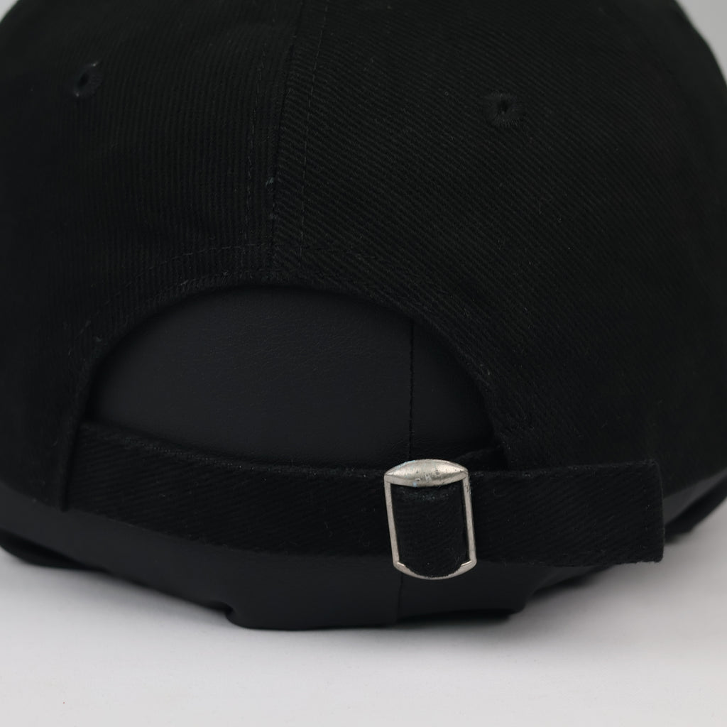 hrifted Beechfield Black Embroidered Programmer Cap
