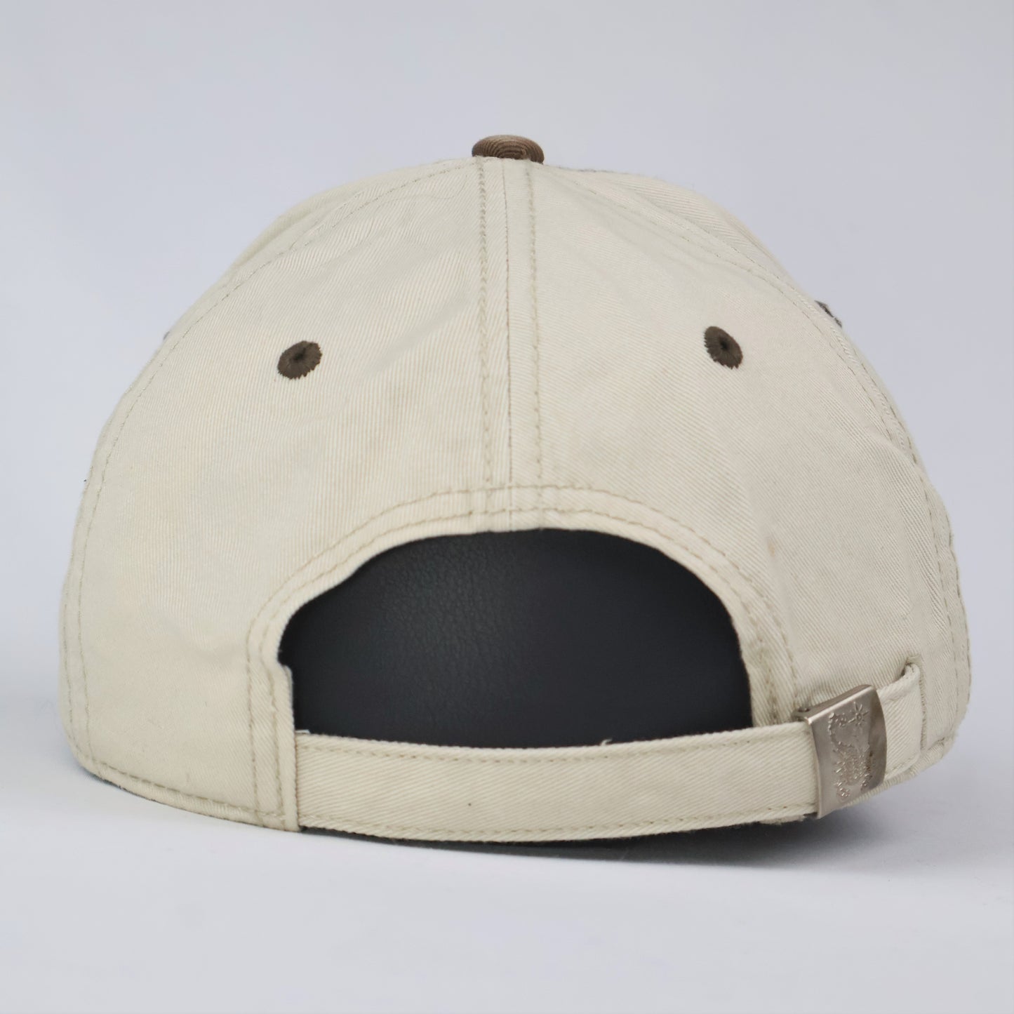 "Scorpion Bay" Embroidered Scorpion Crest Cap - Cream/Brown