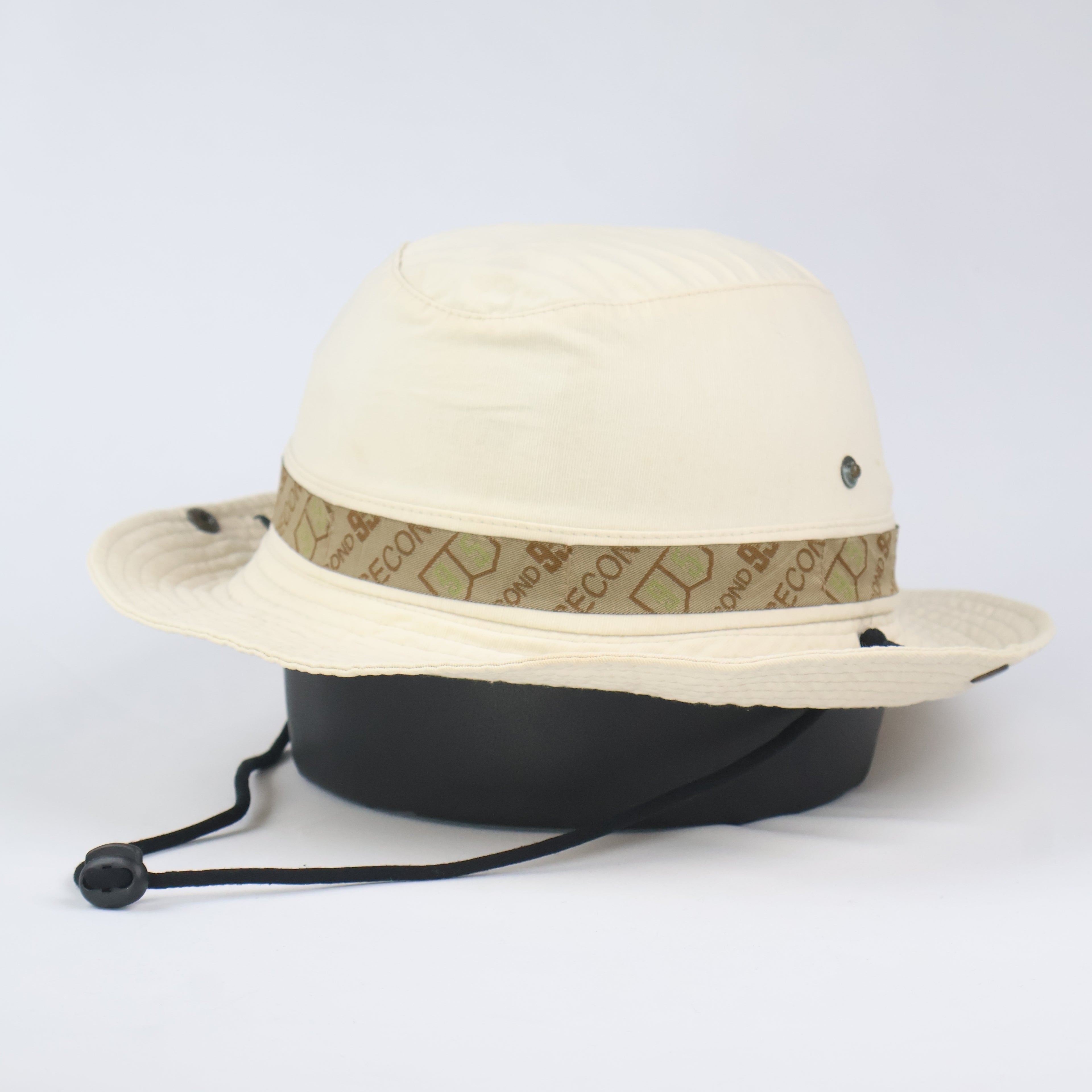 "WESTWOOD" Outdoor Boonie Hat with Chin Strap - Cream