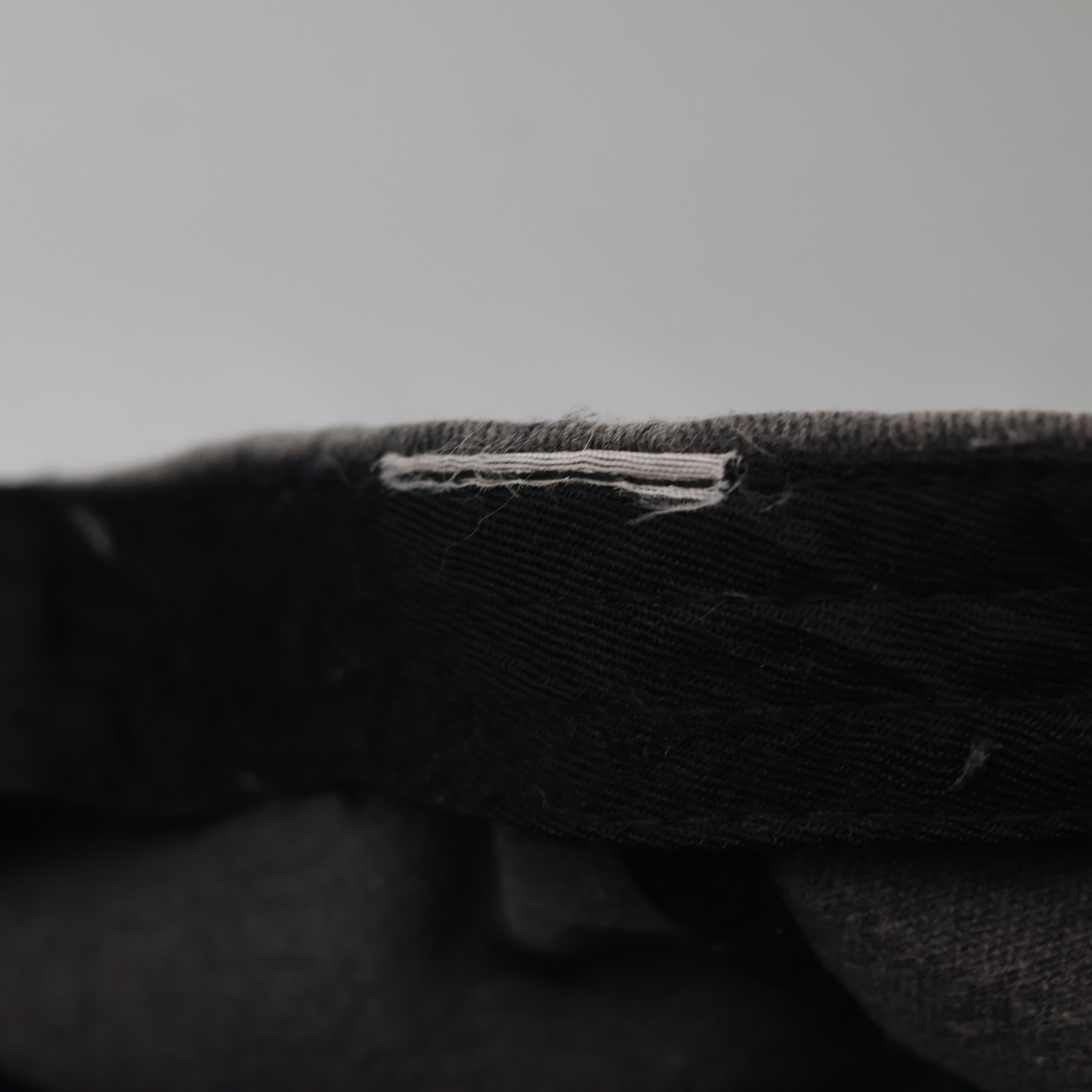 Thrifted New York City Charcoal Grey Distressed Cap