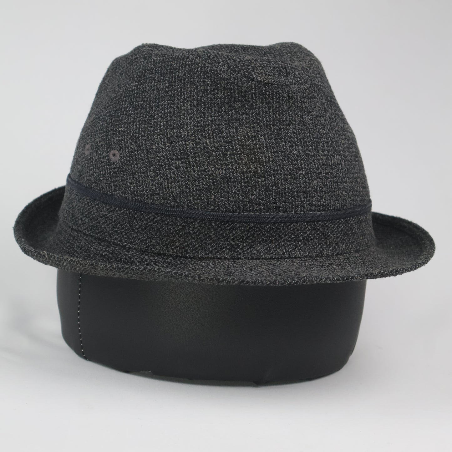 "Pierre Cardin Paris" Textured Trilby Hat - Charcoal