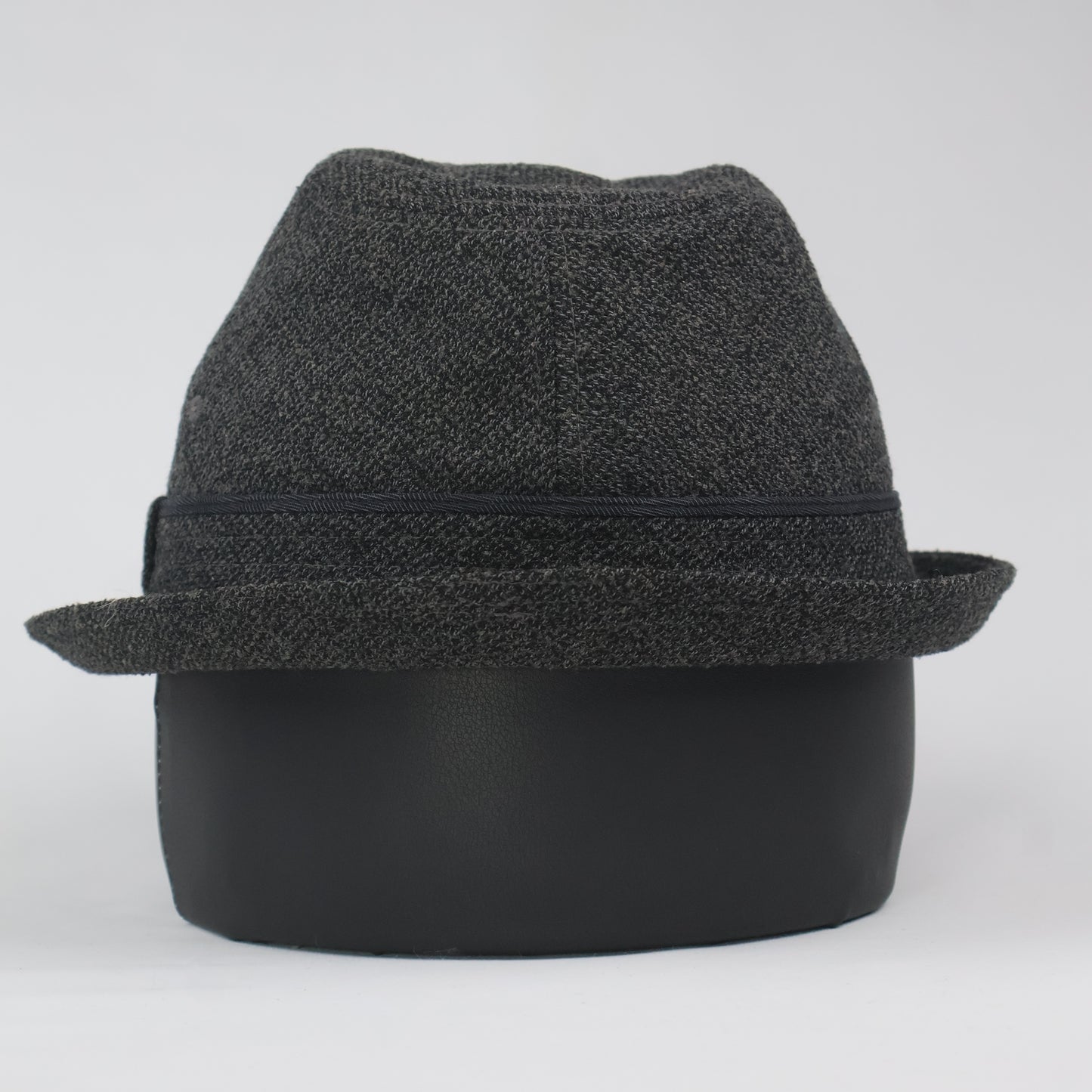 "Pierre Cardin Paris" Textured Trilby Hat - Charcoal