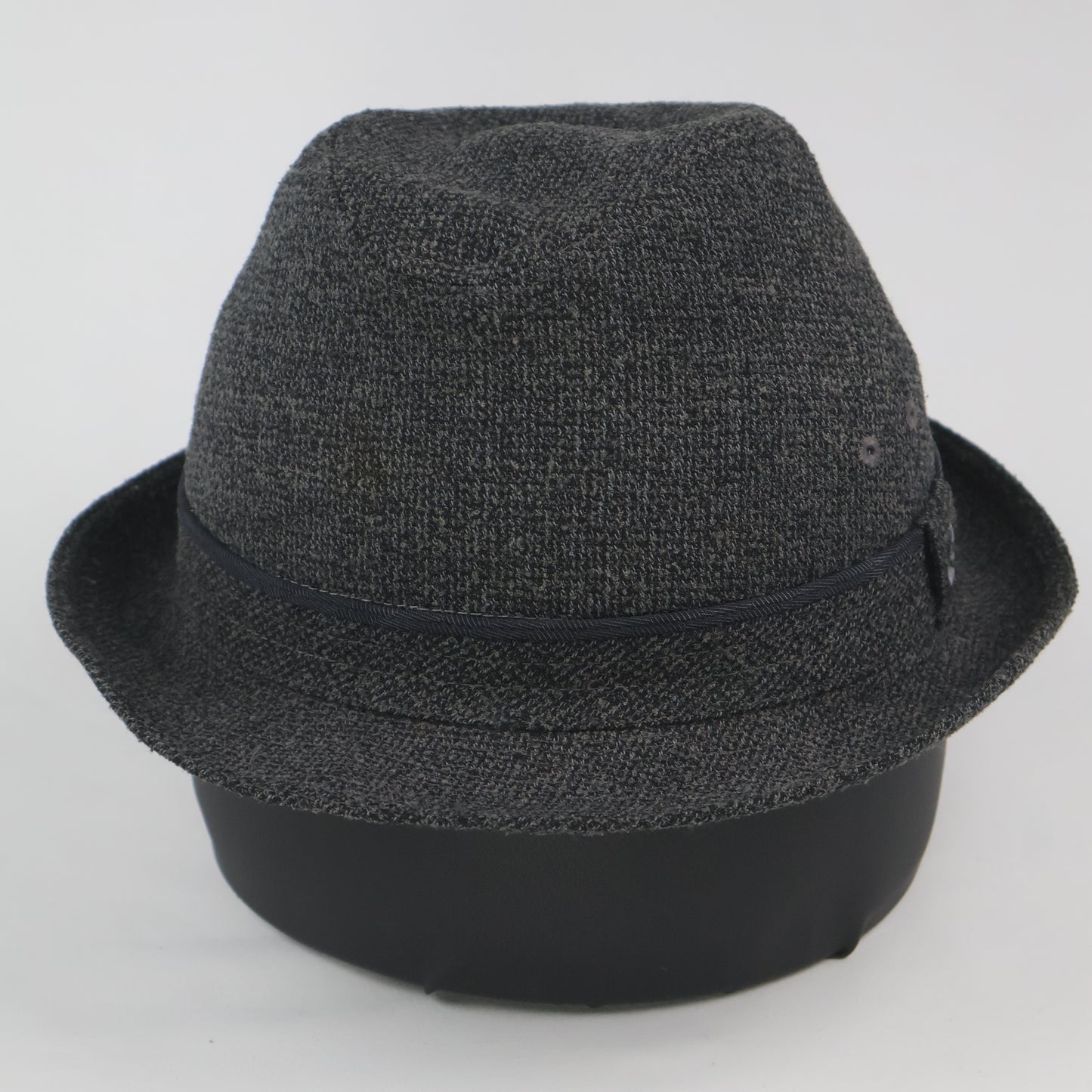 "Pierre Cardin Paris" Textured Trilby Hat - Charcoal