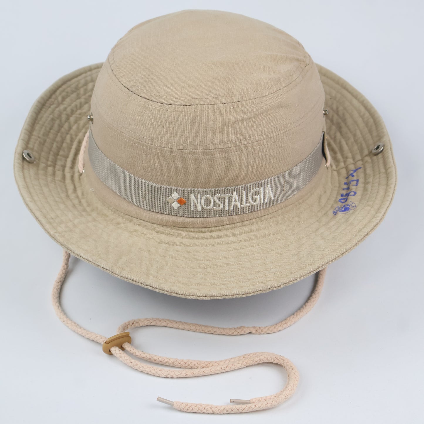 "The Nostalgia" Outdoor Boonie Hat with Chin Strap - Tan