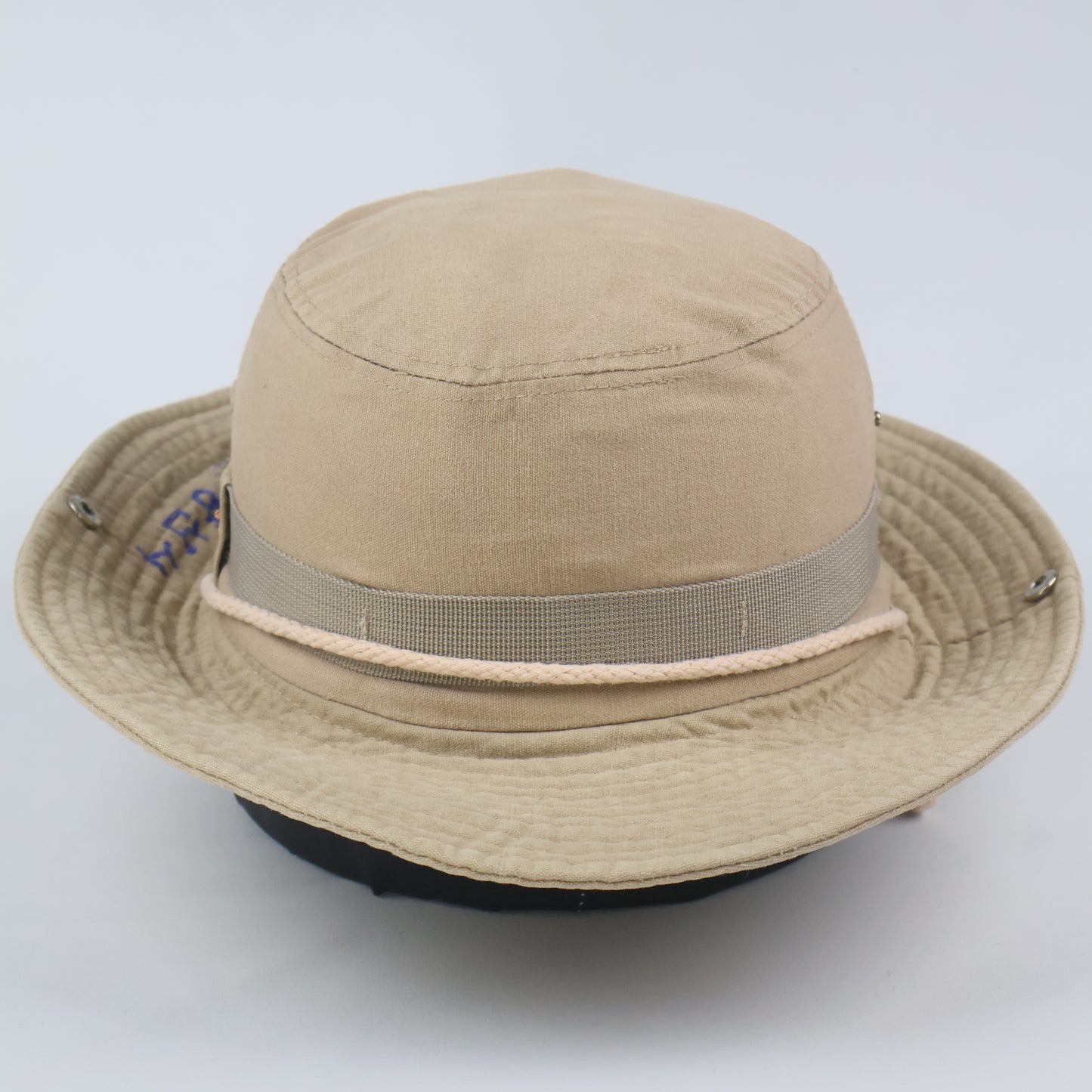 "The Nostalgia" Outdoor Boonie Hat with Chin Strap - Tan