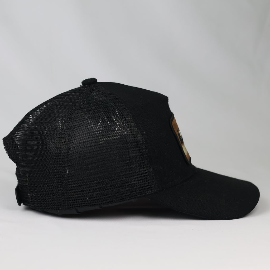 Black Mountain Graphic Mesh Snapback Trucker Hat