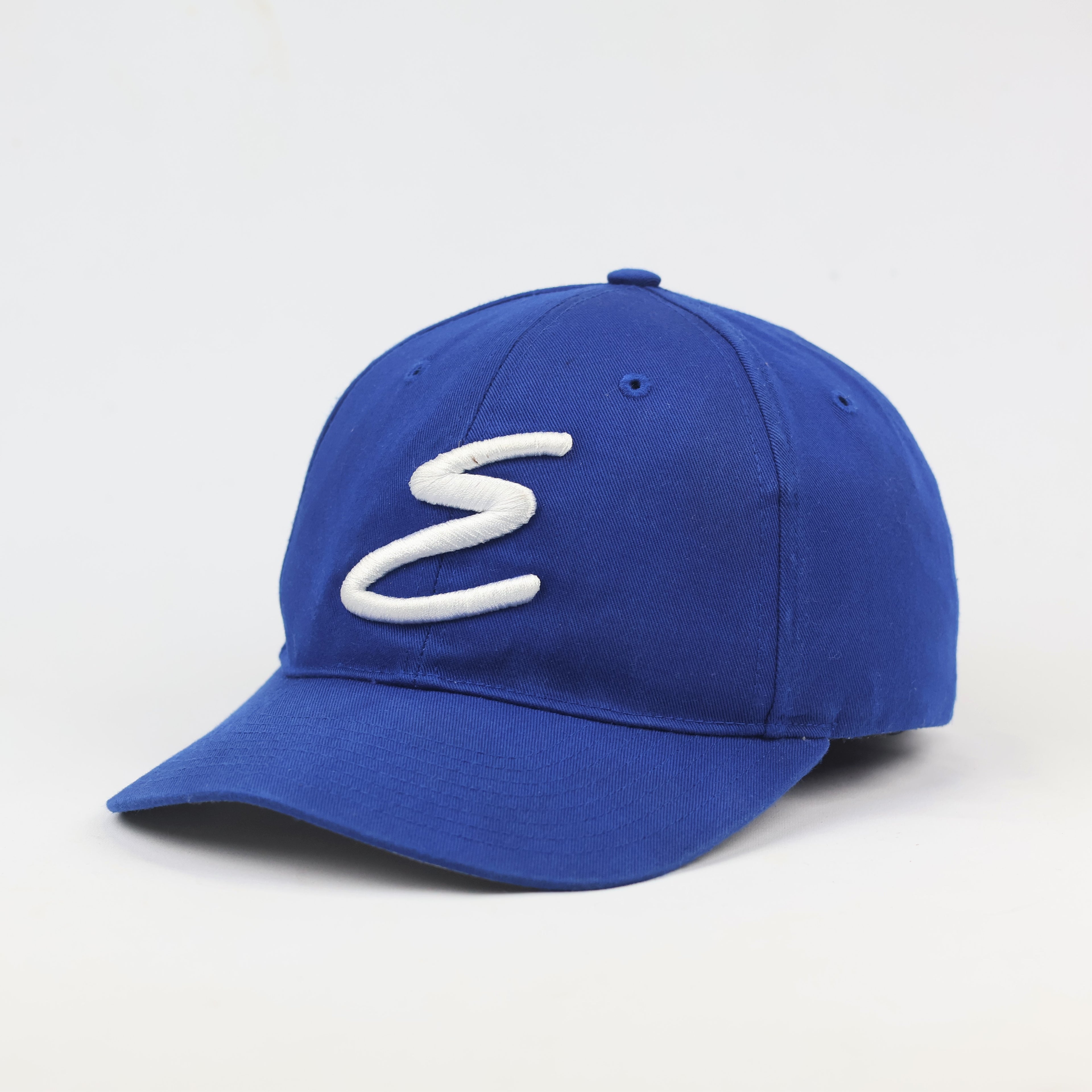 W.Angle Wide-Angle Navy Thrifted Golf Cap - Adjustable Performance Hat