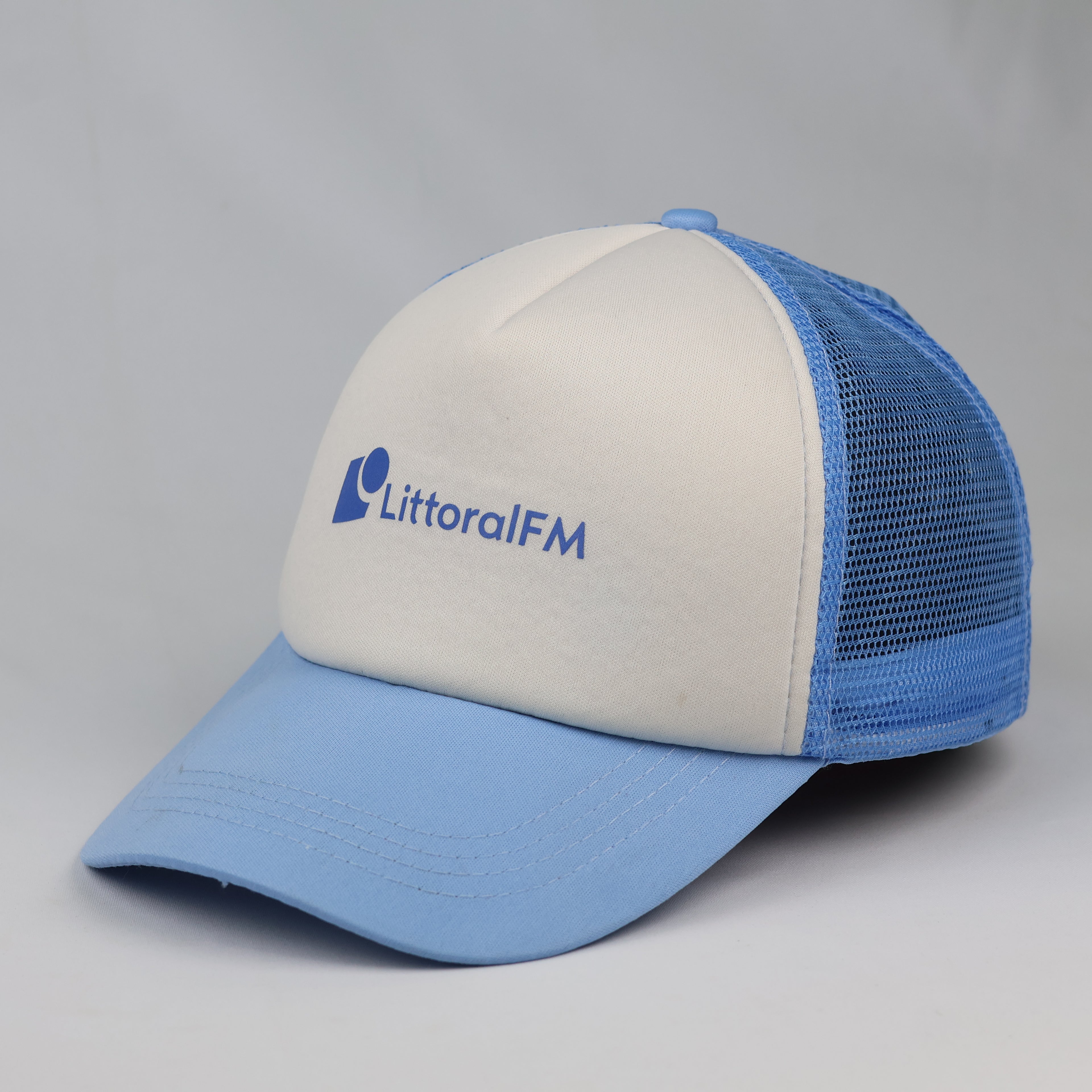 Thrifted Littoral FM Radio Promo Snapback Trucker Cap