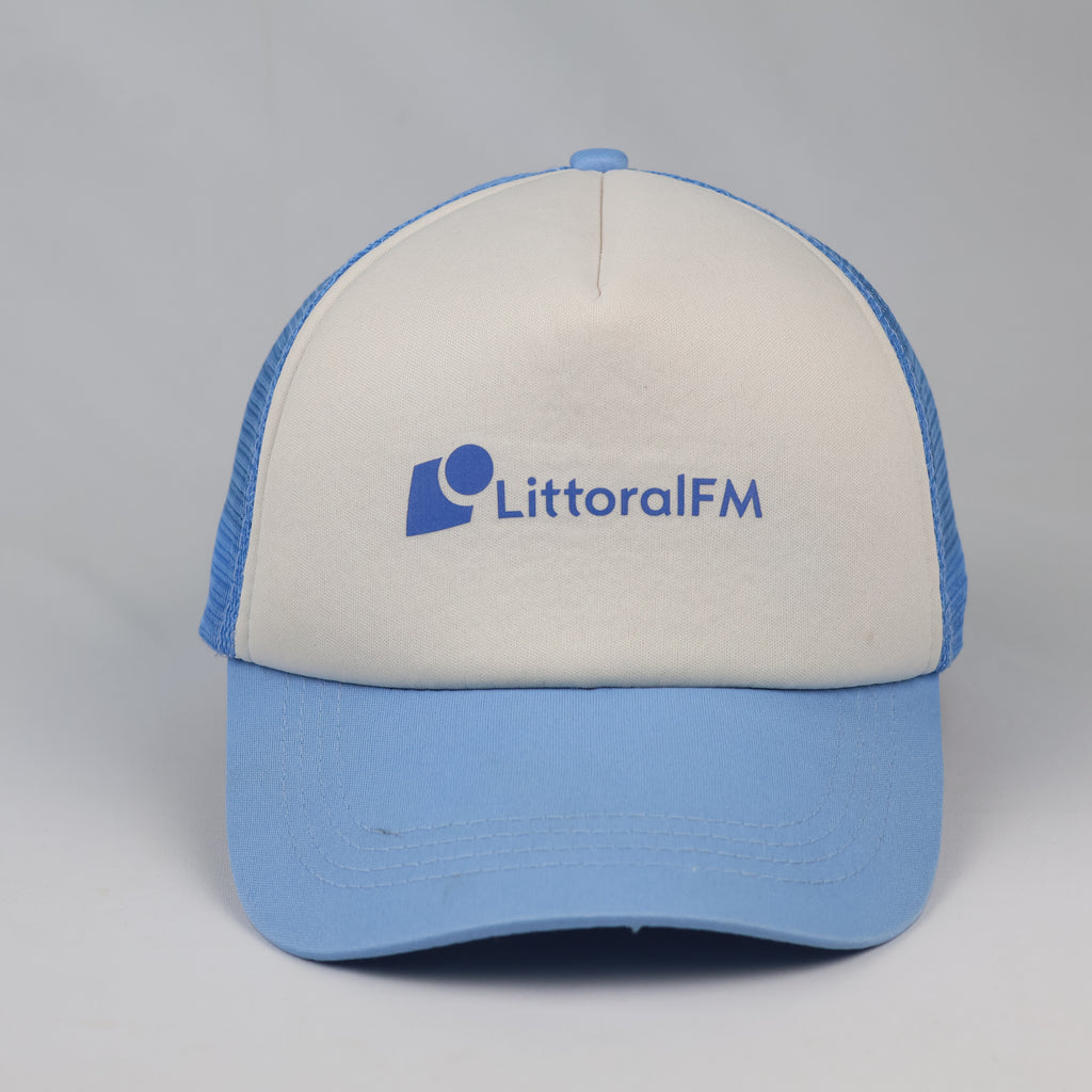 Thrifted Littoral FM Radio Promo Snapback Trucker Cap