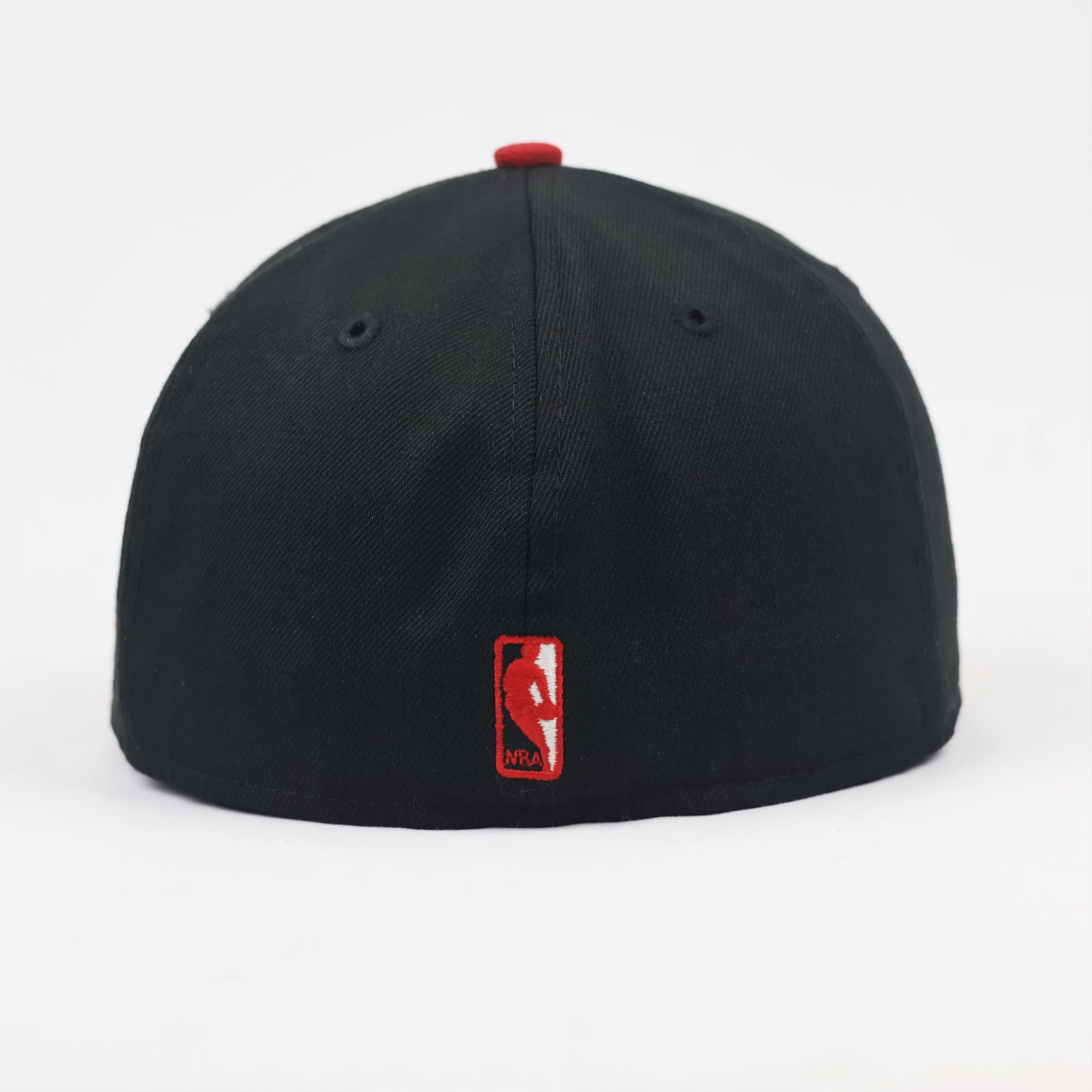 Vintage Chicago Bulls New Era Pinstripe Thrifted Cap - Red & White Details