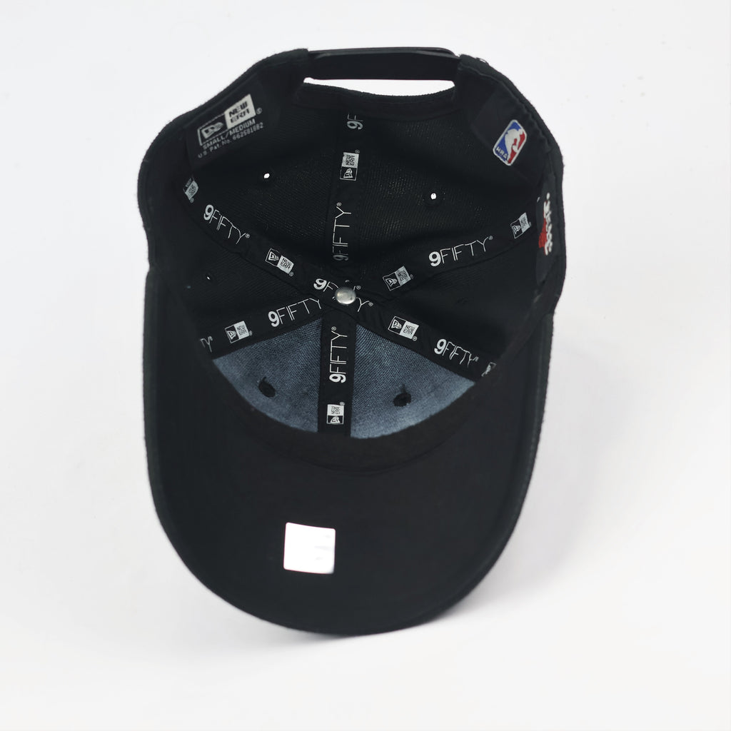 Vintage Chicago Bulls NBA Thrifted Basketball Cap - Black New Era 9FIFTY