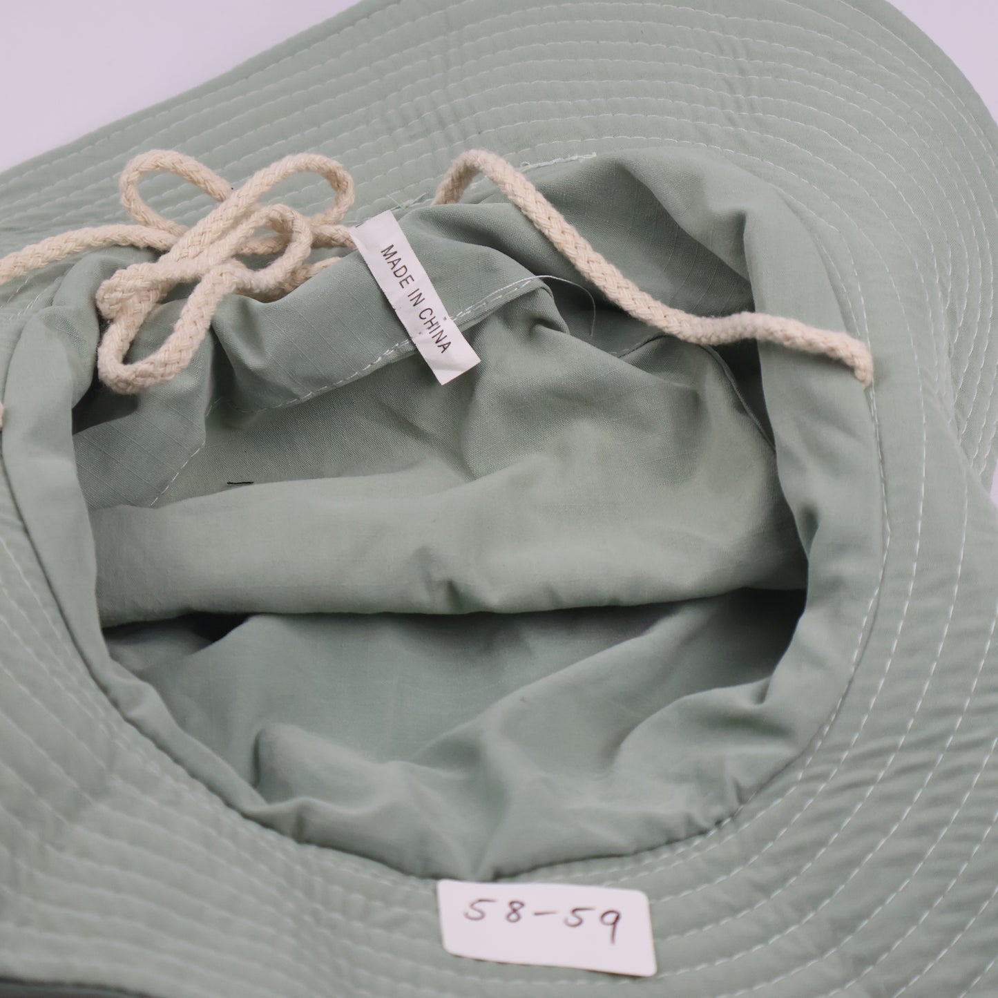 "Charm Jinju" Korean Promo Boonie Hat - Mint Green