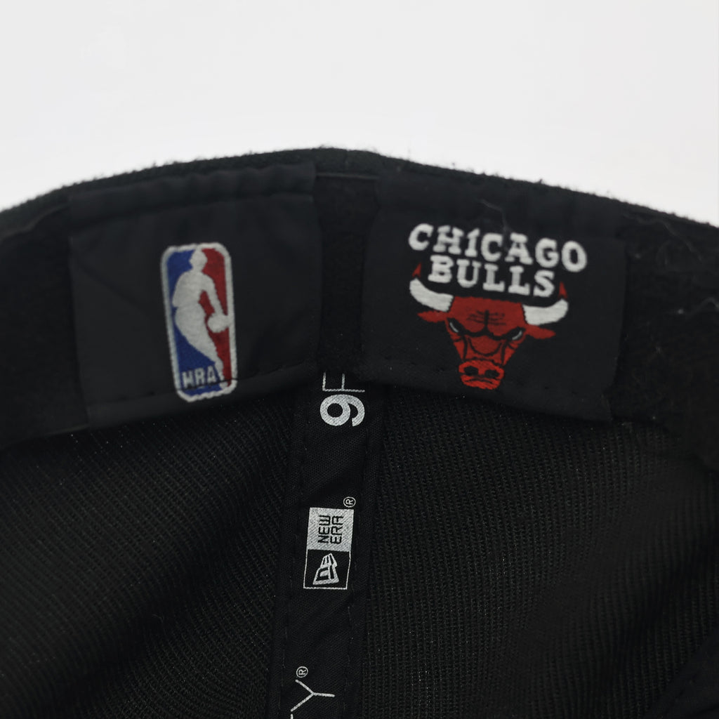 Vintage Chicago Bulls NBA Thrifted Basketball Cap - Black New Era 9FIFTY