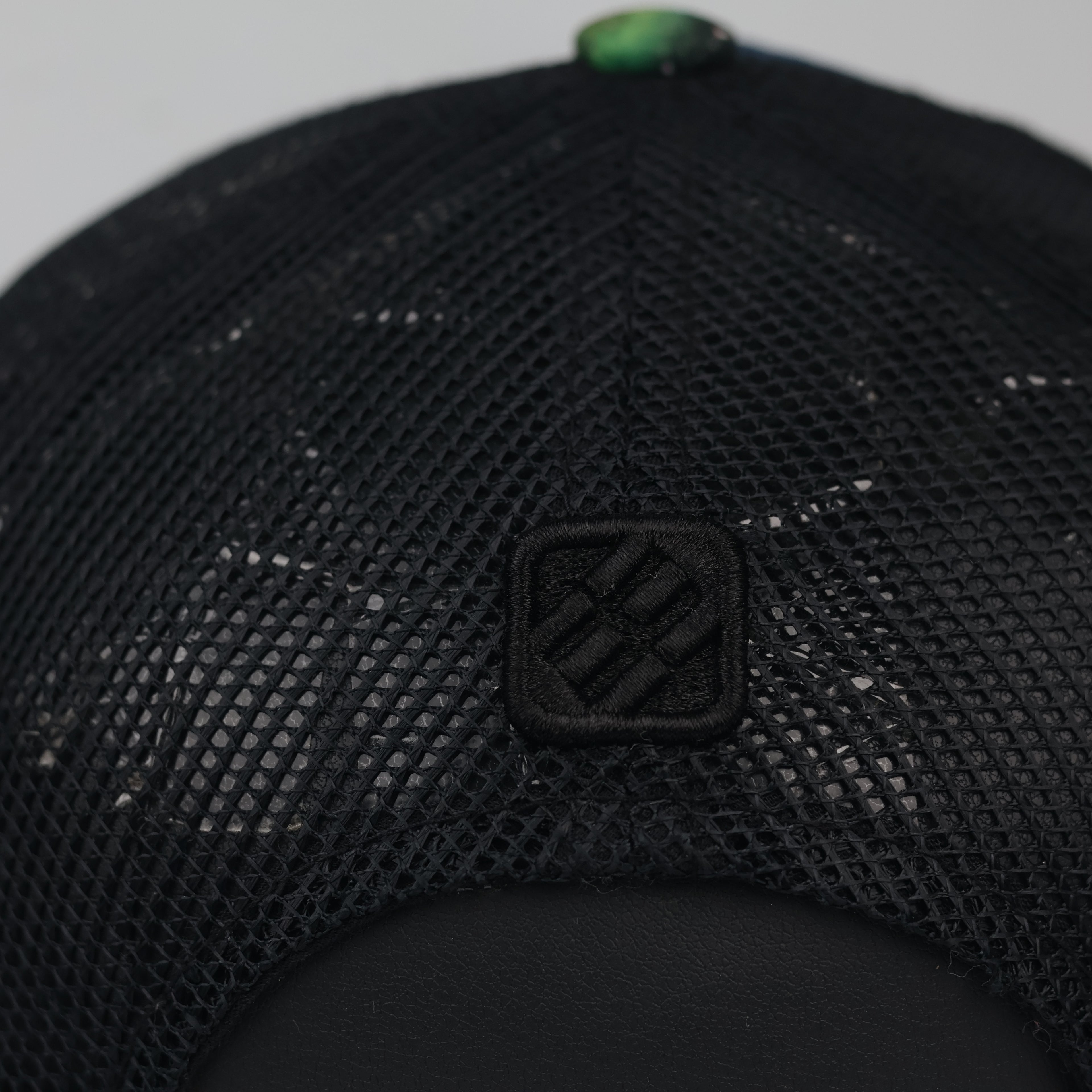 Thrifted Freegun Cosmic Nebula Flat Brim Trucker Cap
