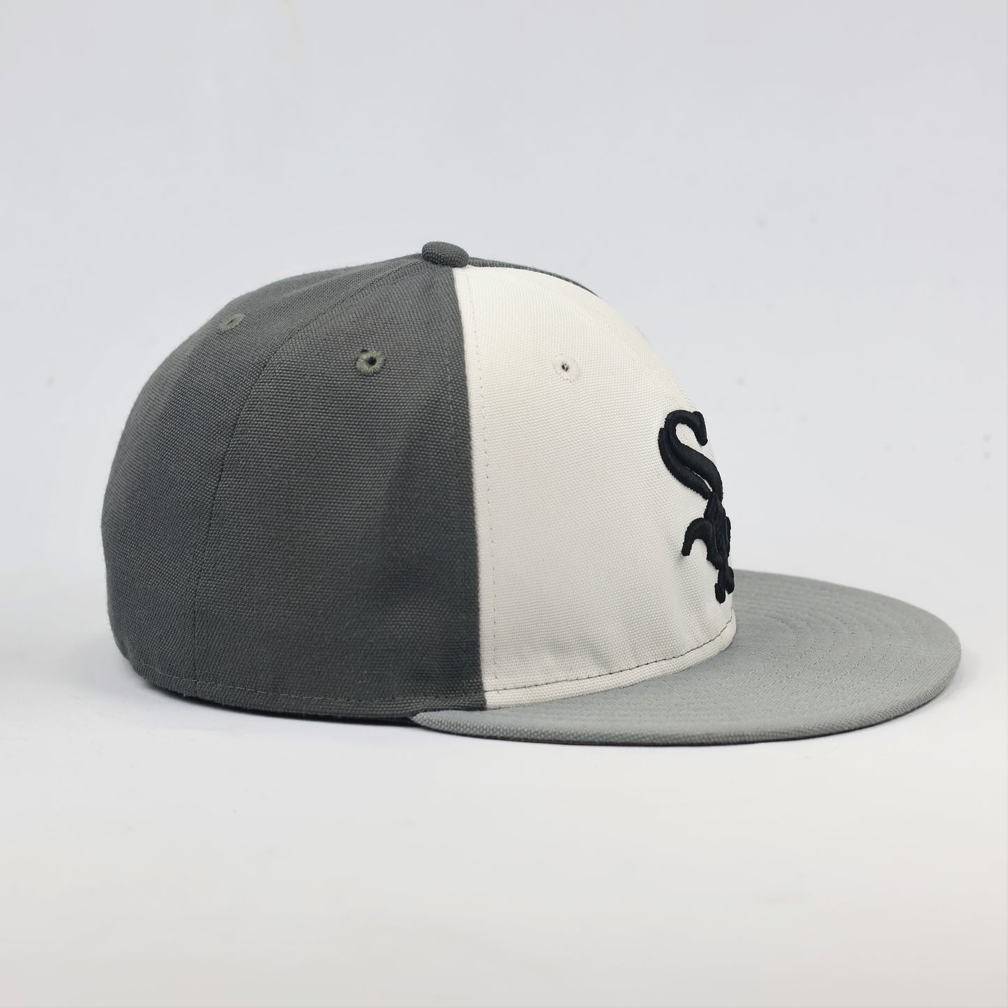 New Era 59FIFTY Chicago White Sox Thrifted Fitted Hat - Grey & White