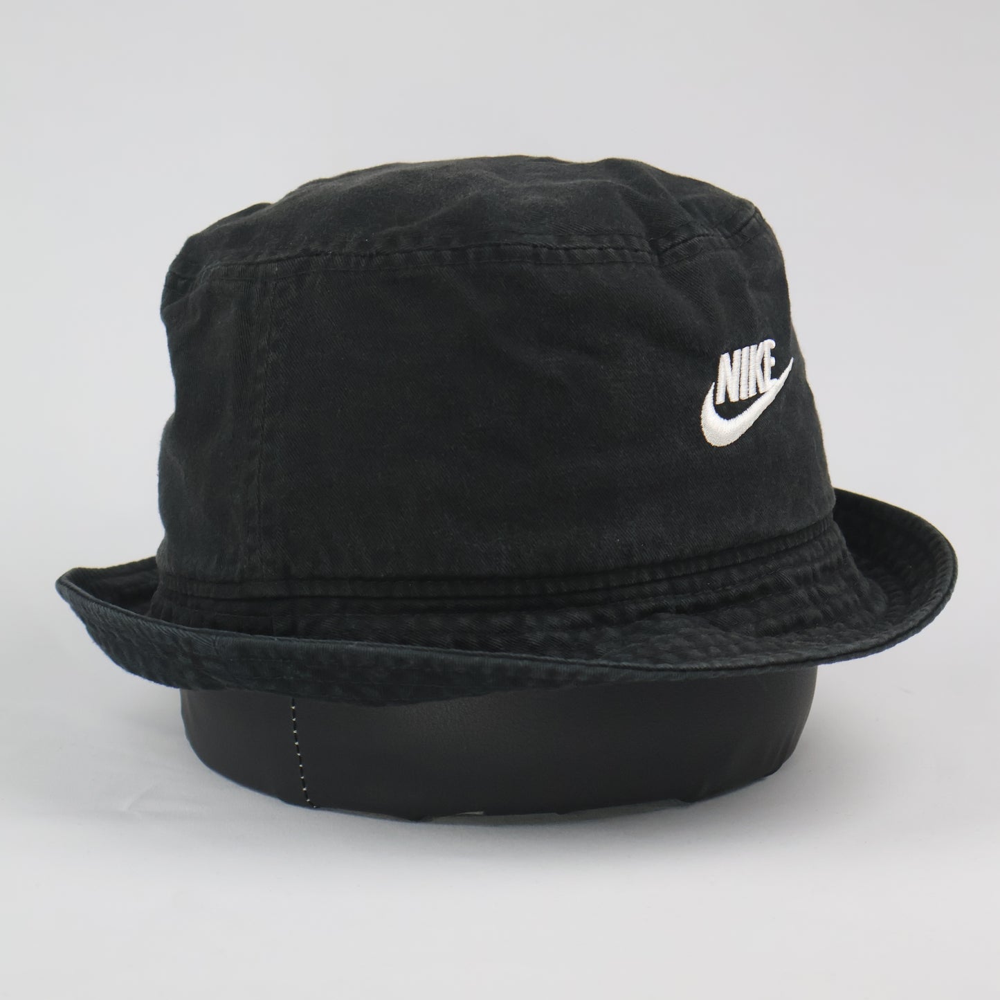 Nike Logo Bucket Hat - Faded Black (59-63cm)