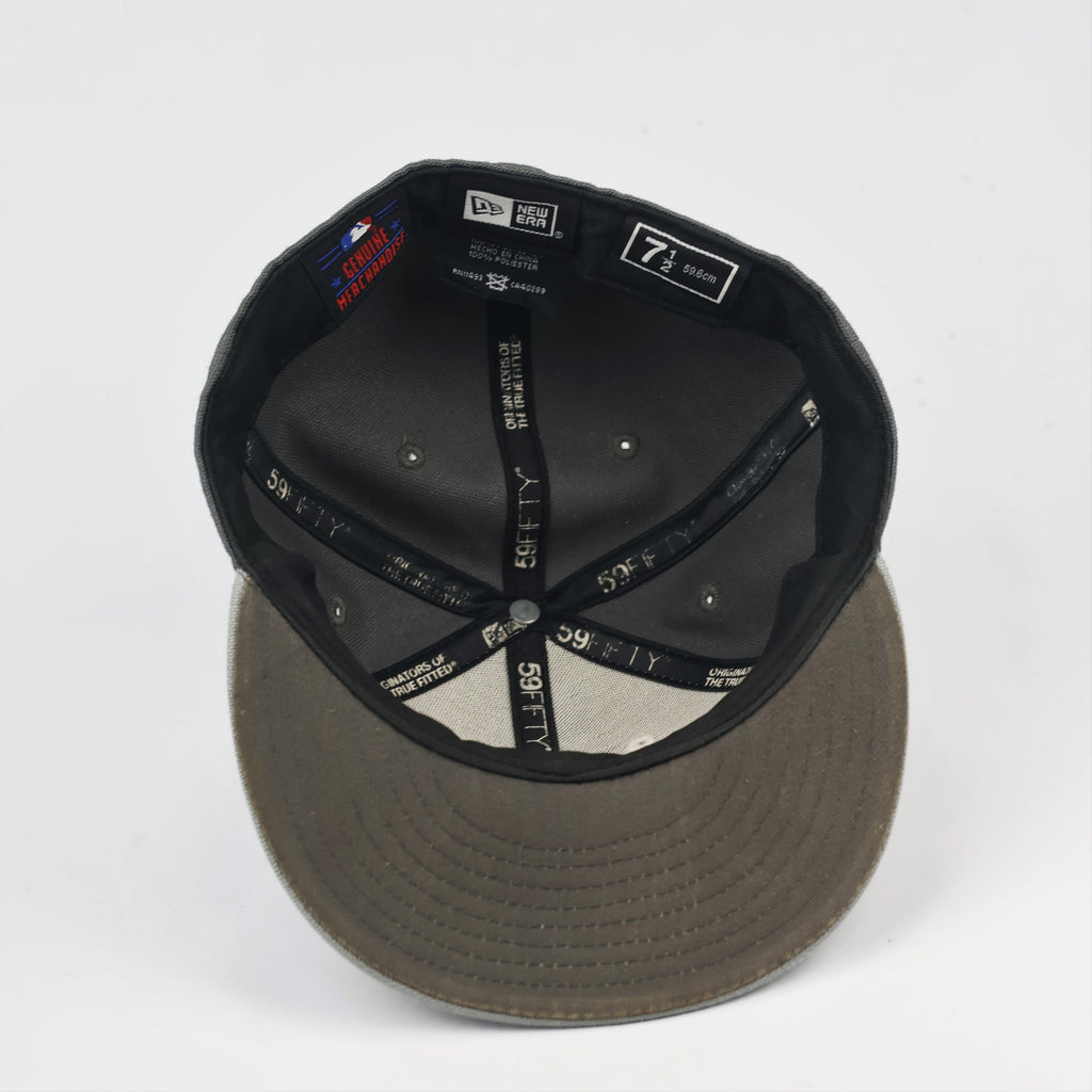 New Era 59FIFTY Chicago White Sox Thrifted Fitted Hat - Grey & White