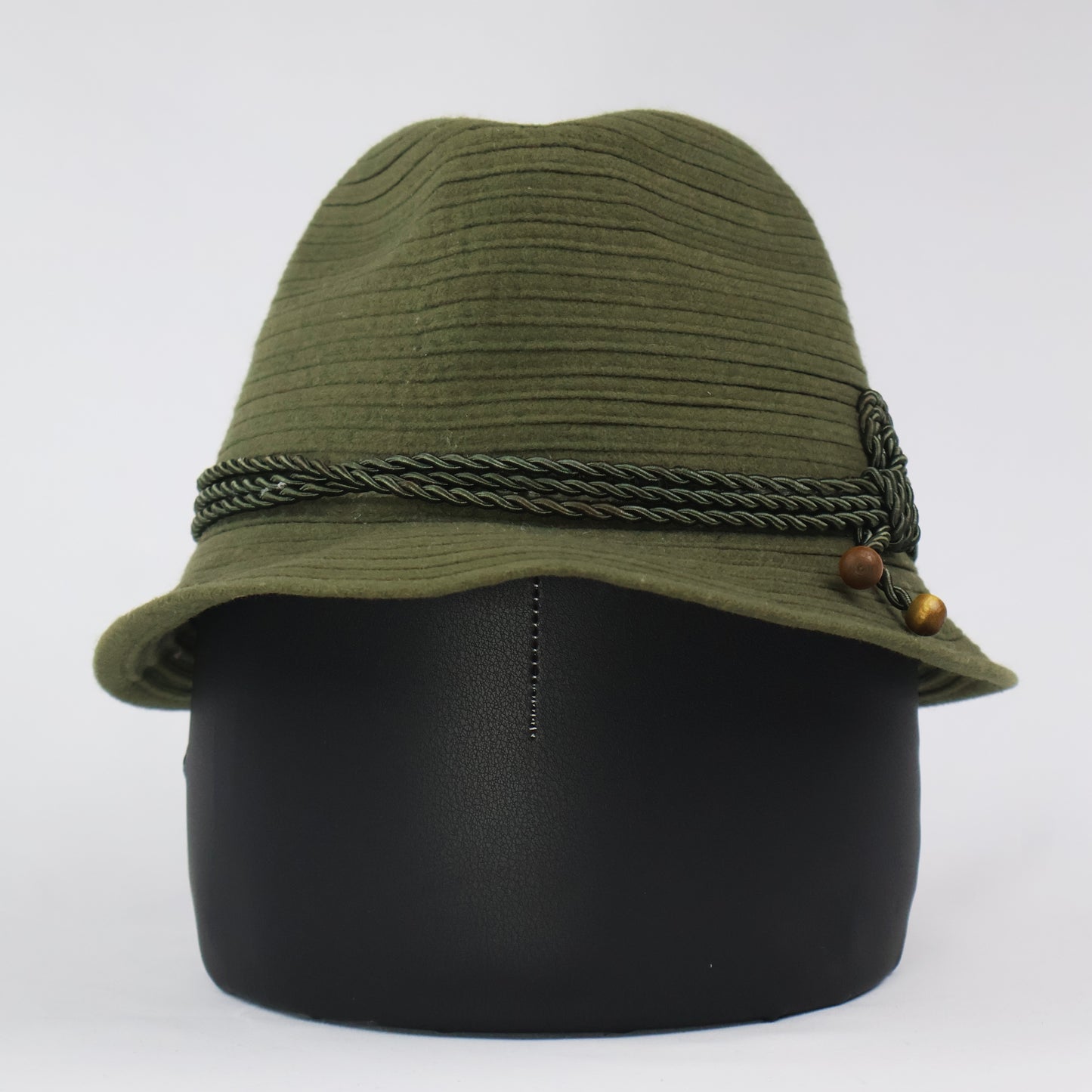 "Cho Yang" Trilby Hat - Olive (56-57cm)
