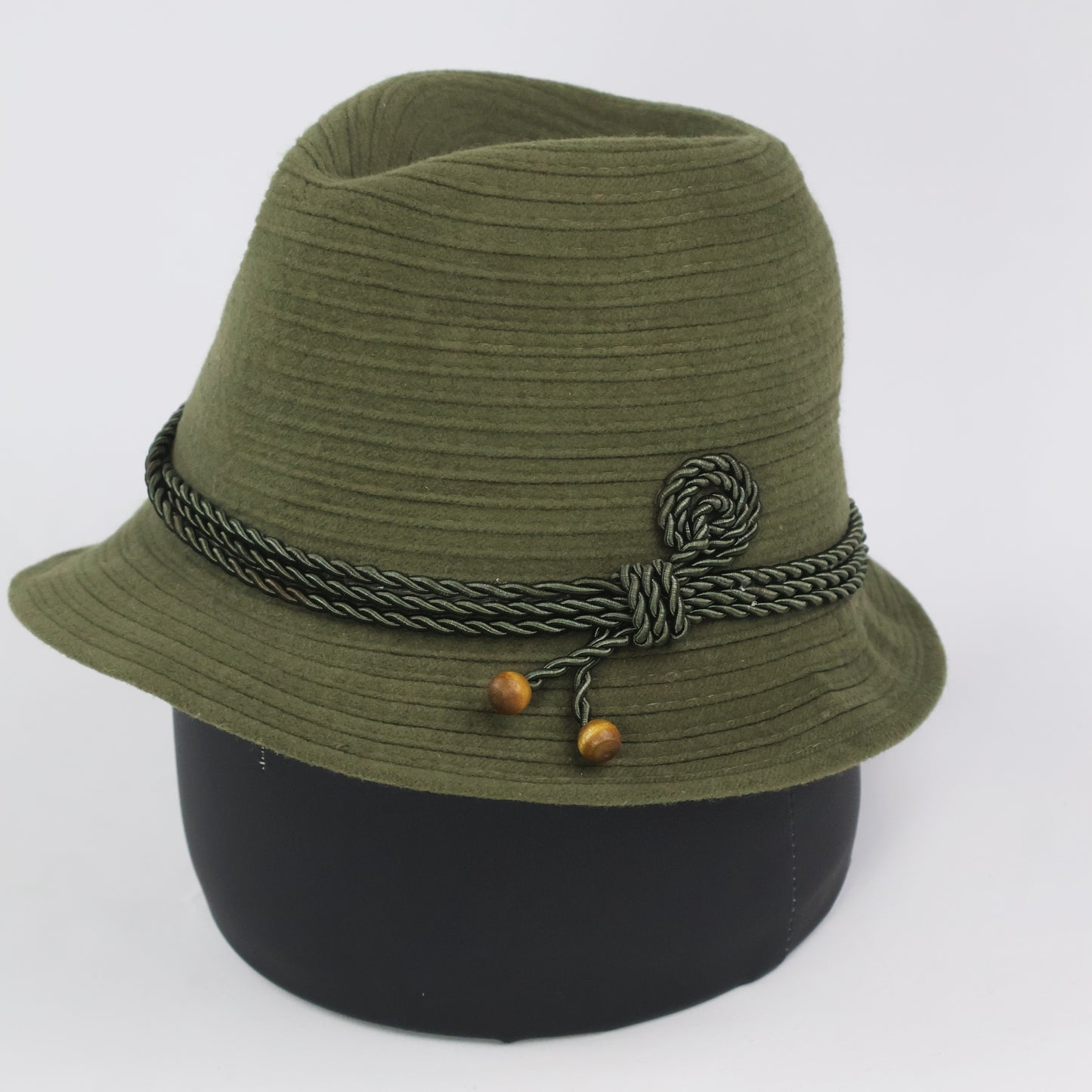"Cho Yang" Trilby Hat - Olive (56-57cm)