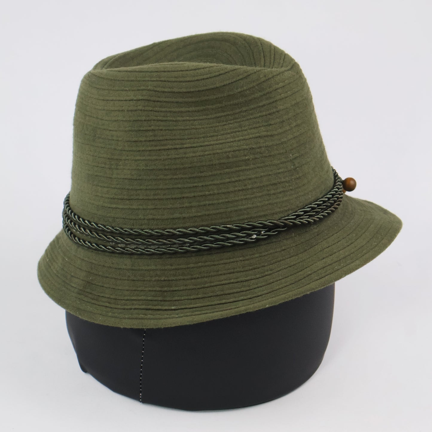 "Cho Yang" Trilby Hat - Olive (56-57cm)