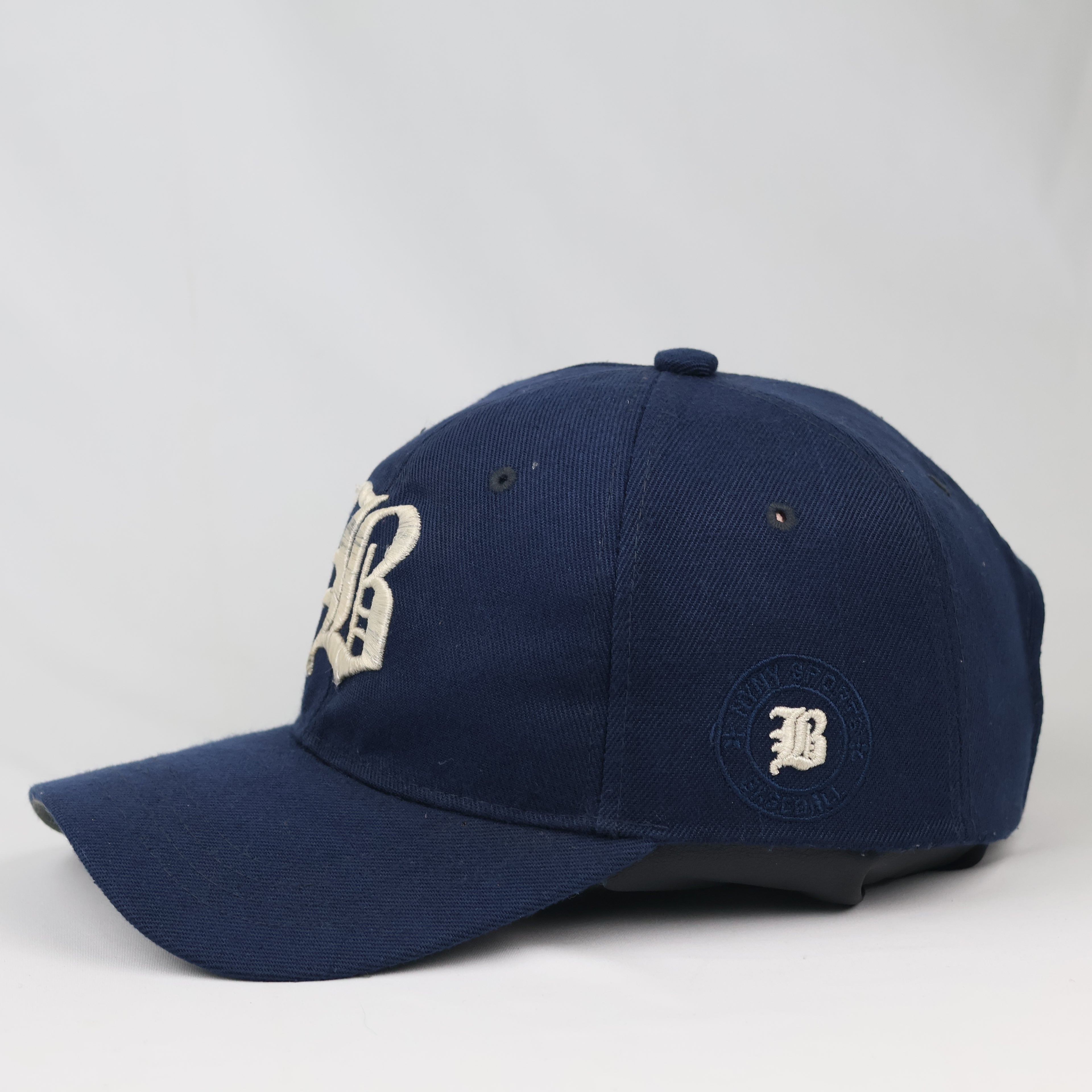 Thrifted Nyny Sports Navy Blue Cotton Dad Cap