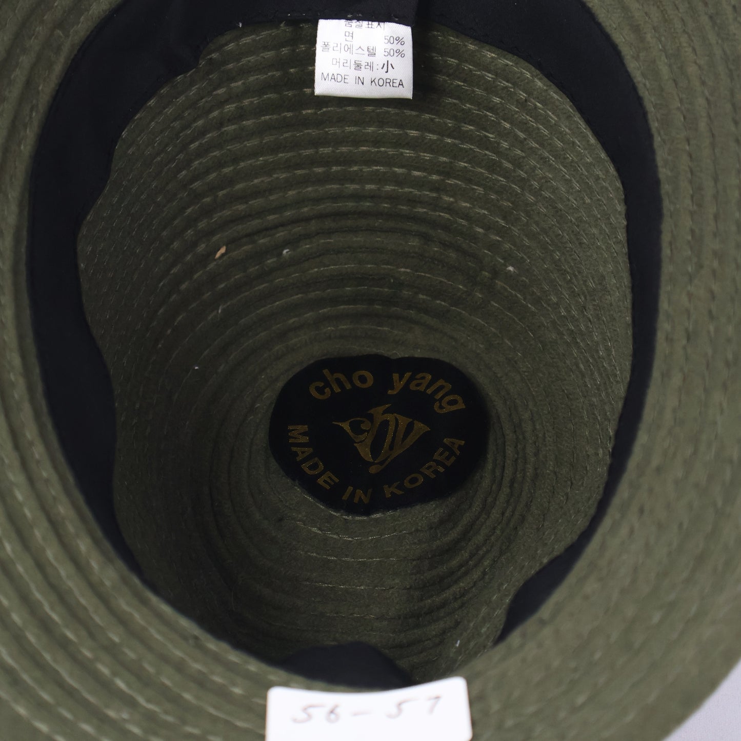 "Cho Yang" Trilby Hat - Olive (56-57cm)