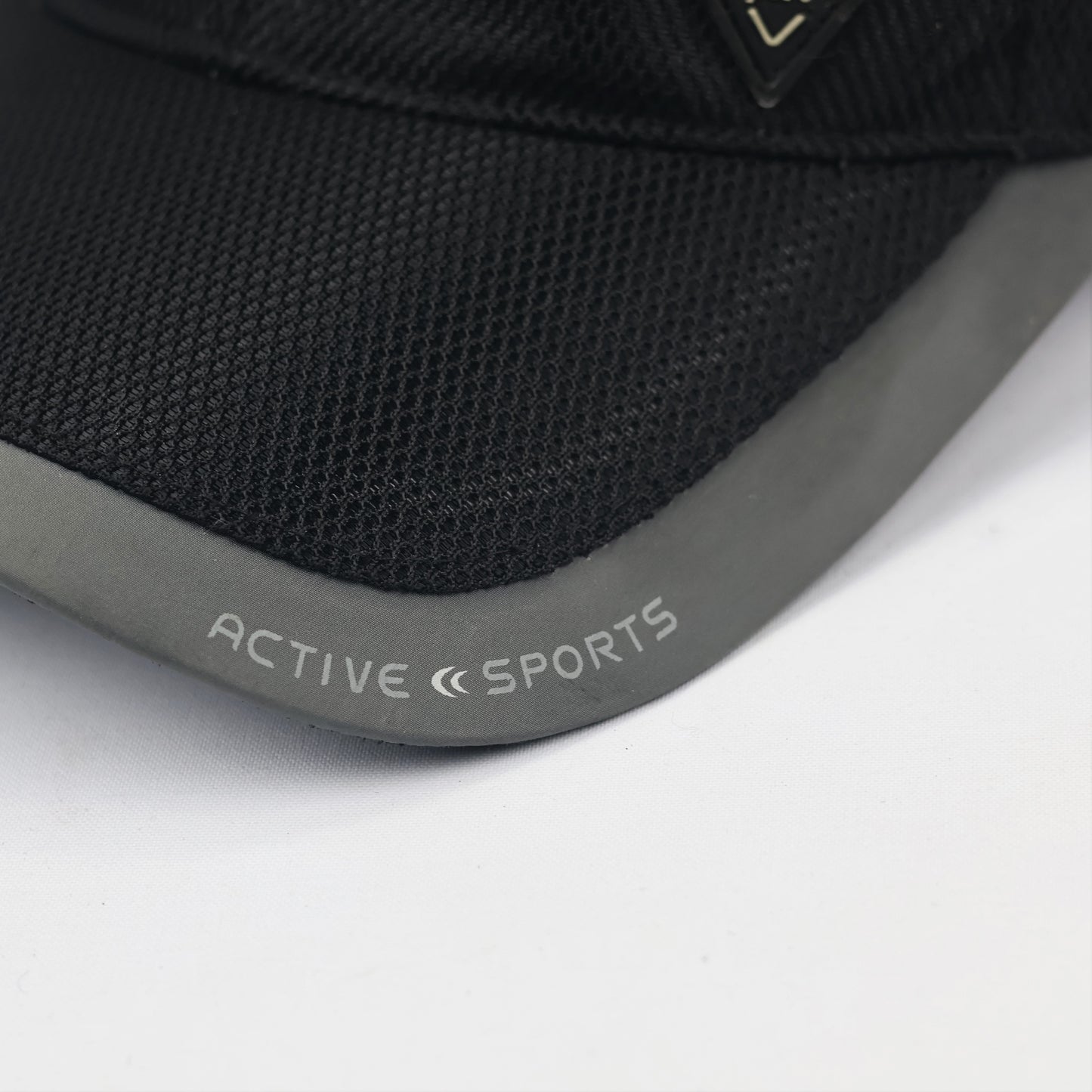 Outdoor Active Sports Mesh Breathable Performance Thrifted Cap - Black