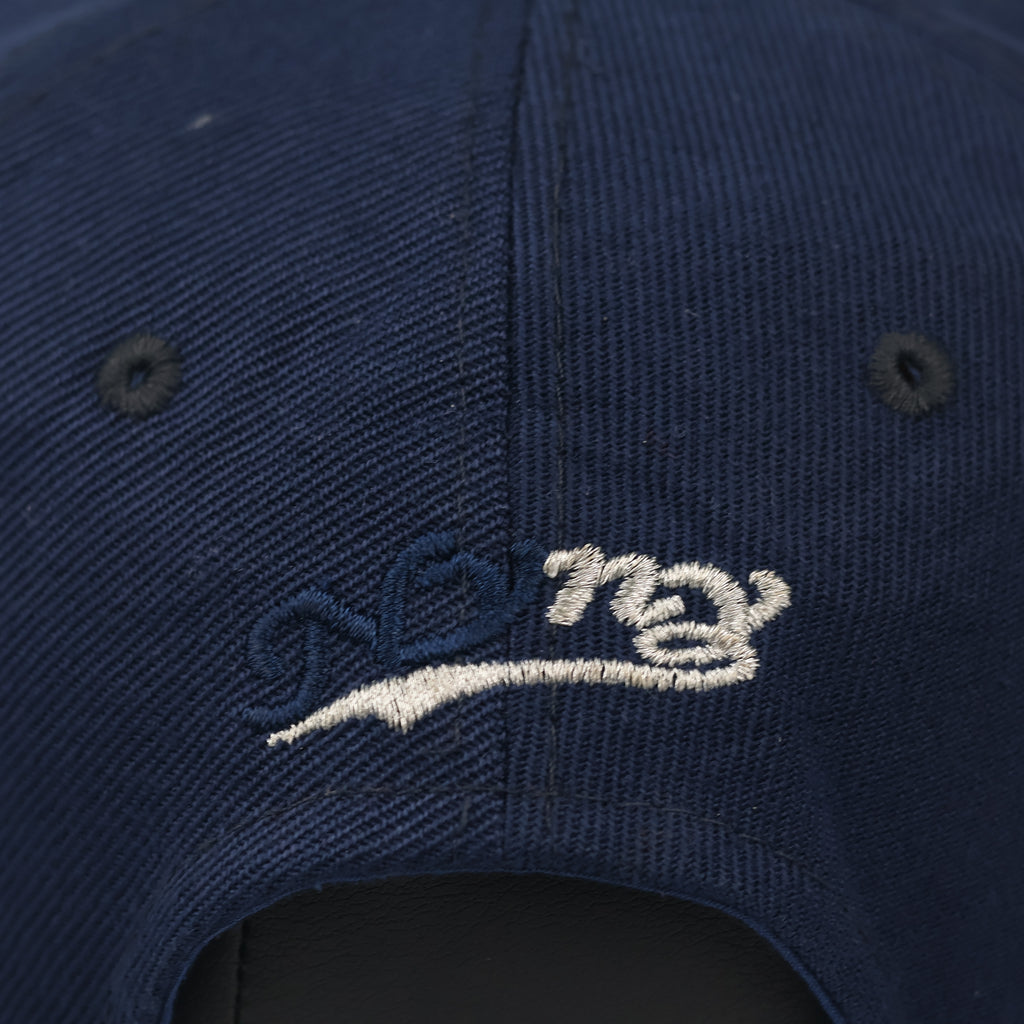 Thrifted Nyny Sports Navy Blue Cotton Dad Cap