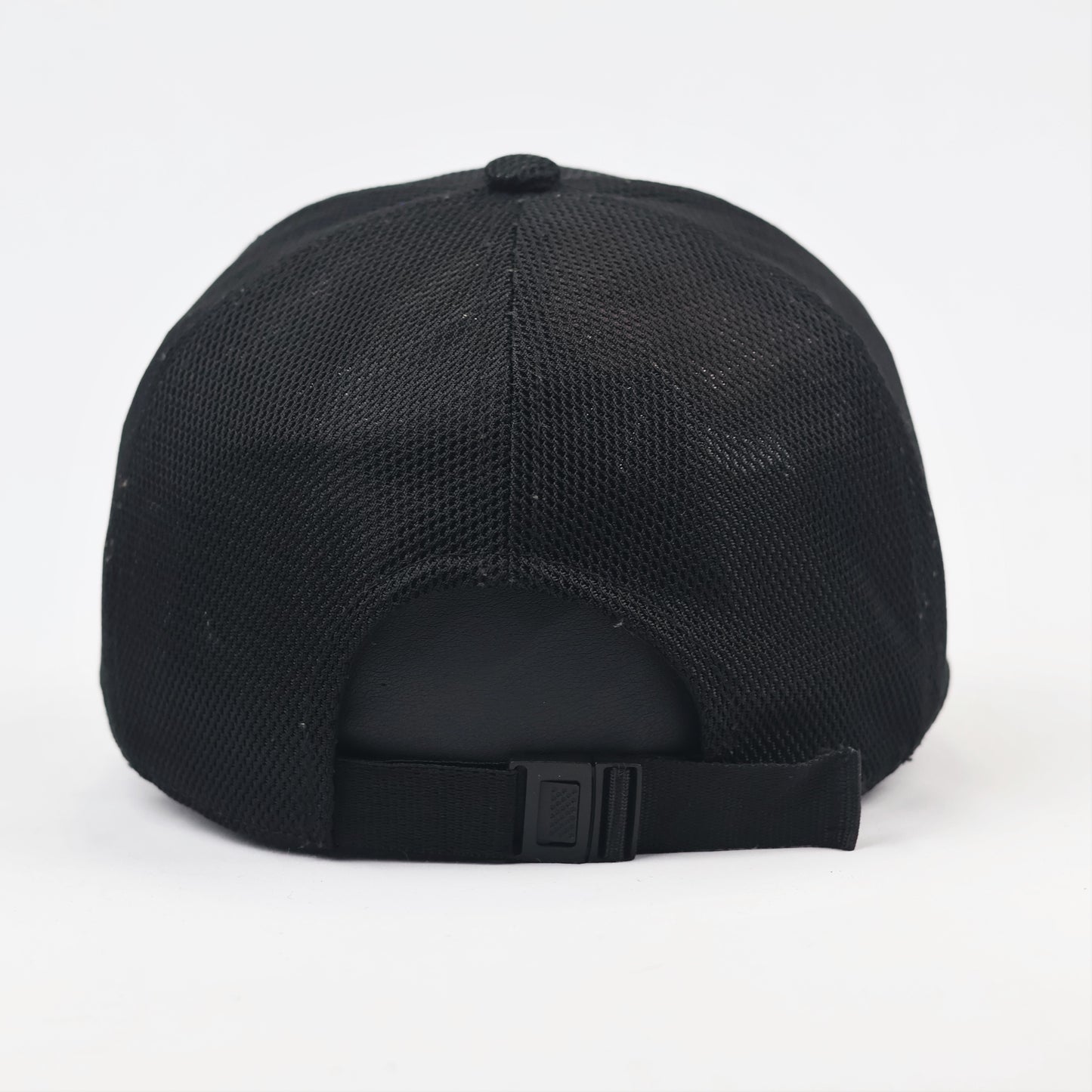 Outdoor Active Sports Mesh Breathable Performance Thrifted Cap - Black