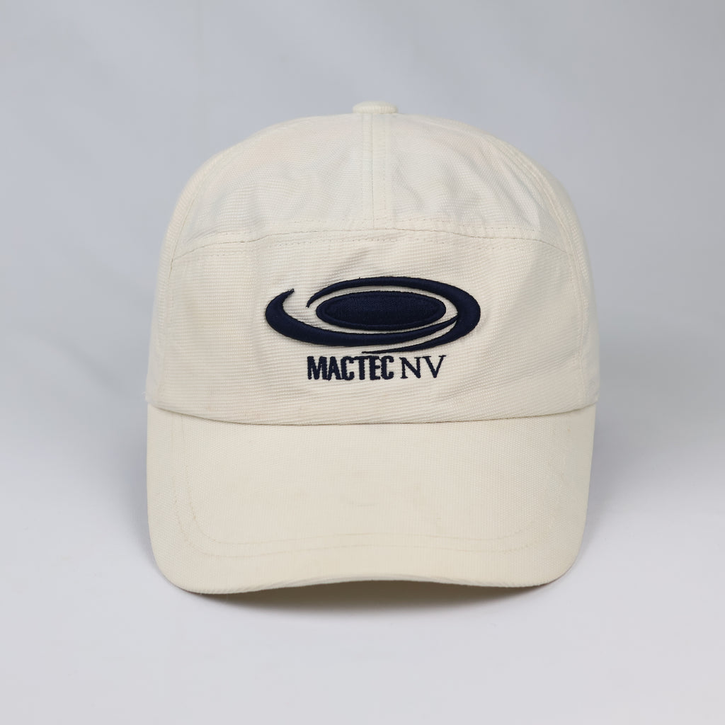 Thrifted MacGregor White Sport Strapback Baseball Hat