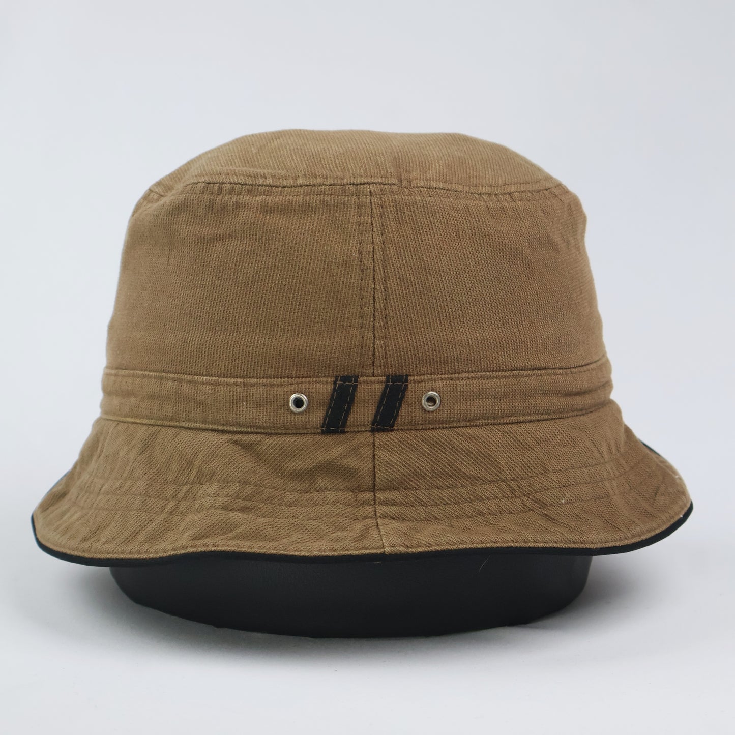 "WESTWOOD" Brown Bucket Hat with Black Trim (57-58cm)