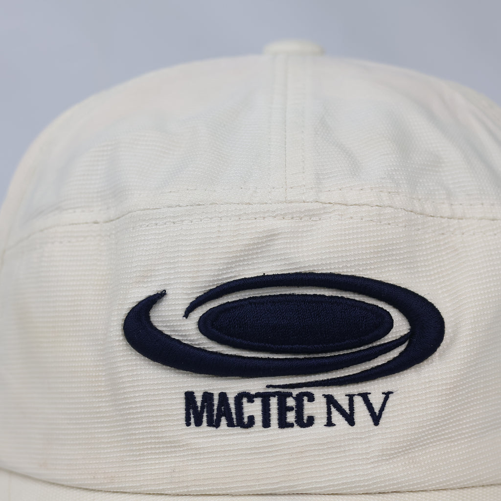 Thrifted MacGregor White Sport Strapback Baseball Hat