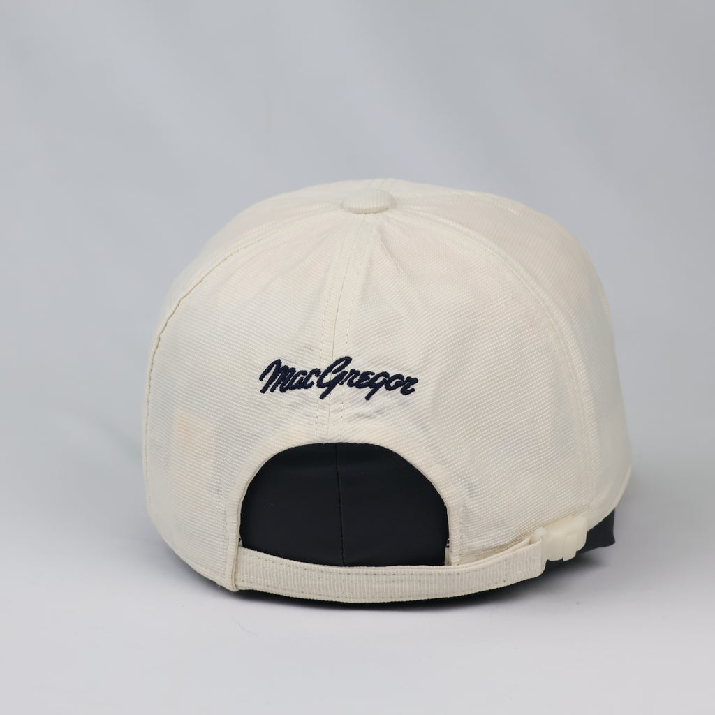 Thrifted MacGregor White Sport Strapback Baseball Hat