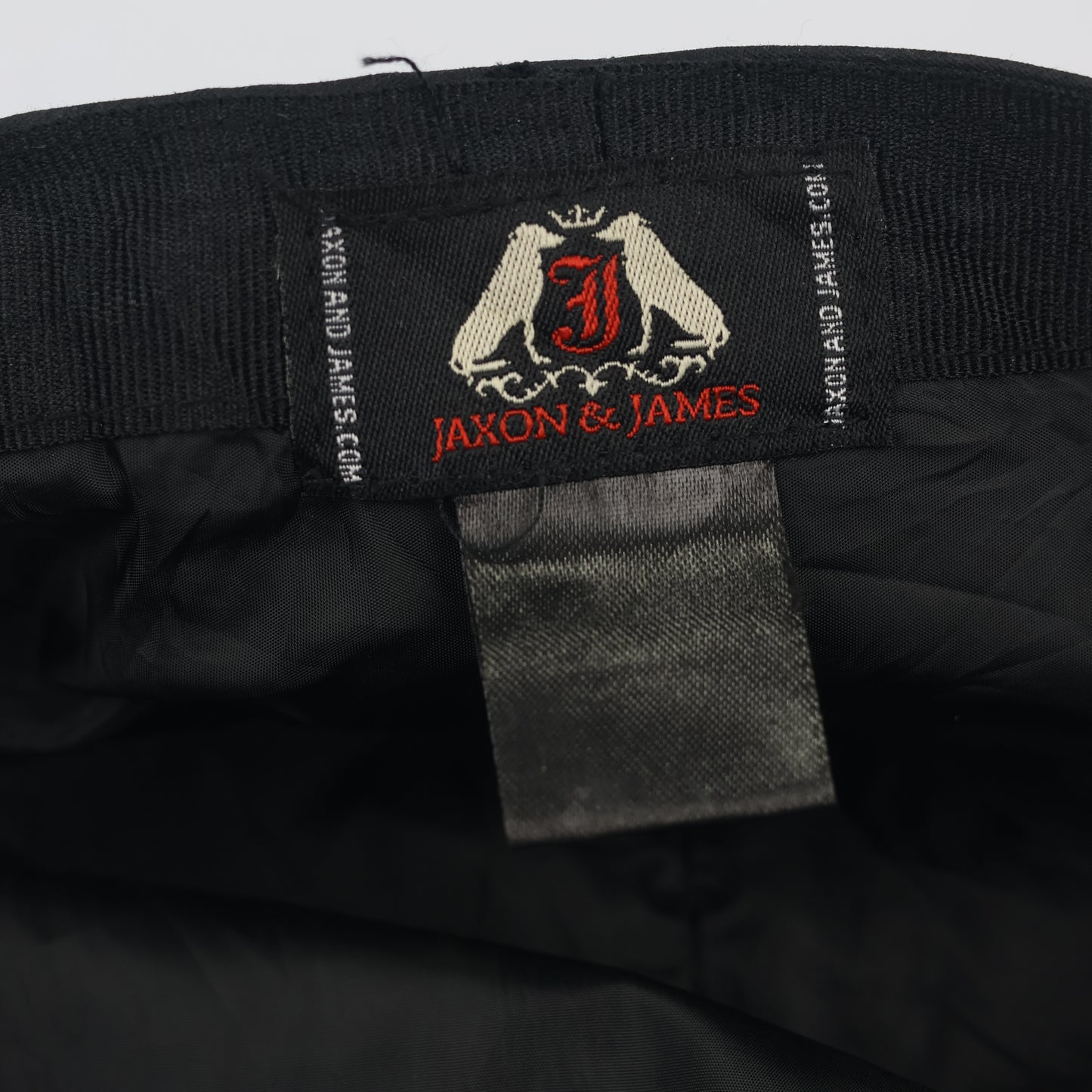 Jaxon & James Black Ivy Thrifted Cap - Classic Vintage Flat Cap