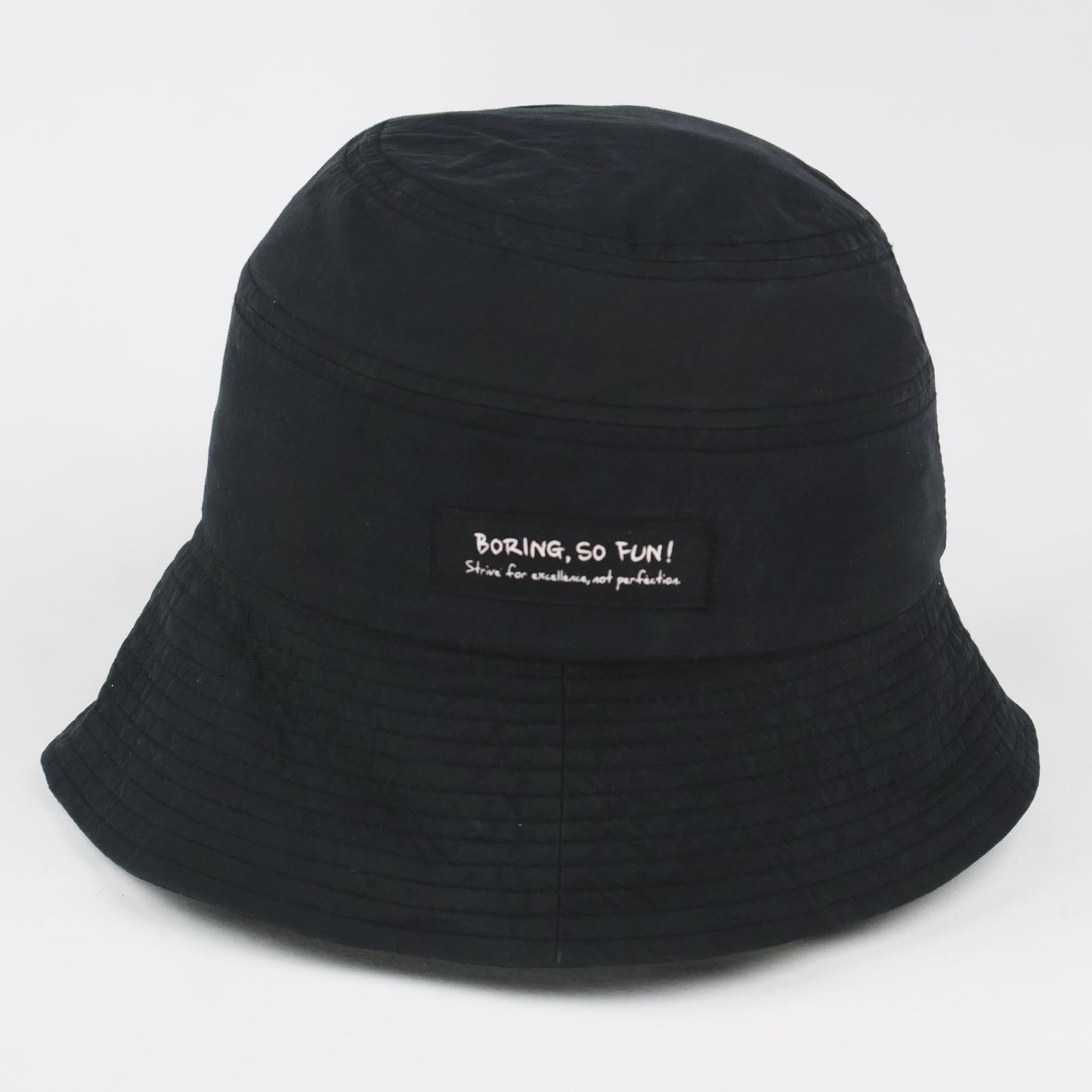 Pre-Owned Korean Fashion Bucket Hat - Black (56-58cm)