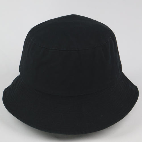 "MACK BARRY" Black Cotton Bucket Hat (57-59cm)