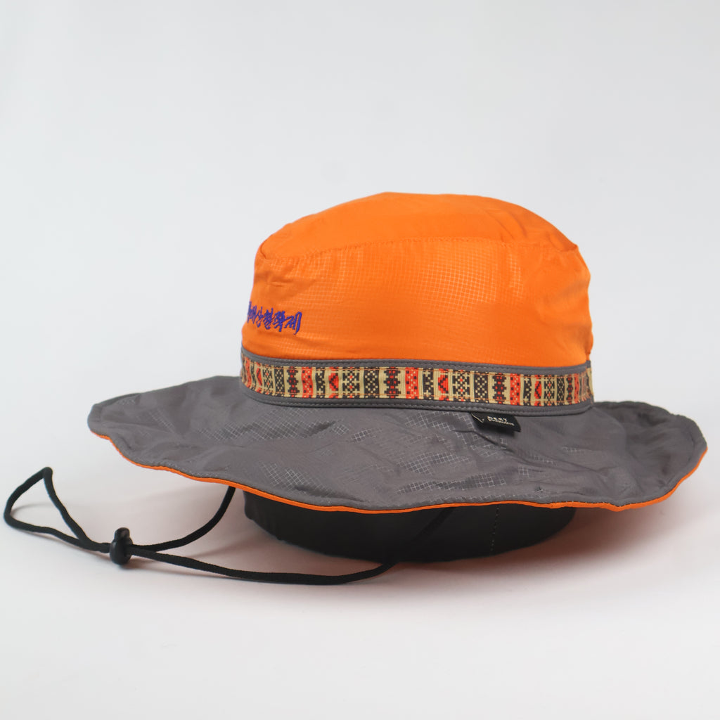 "Best" Outdoor Safari Hat - Orange/Grey (57-58cm)