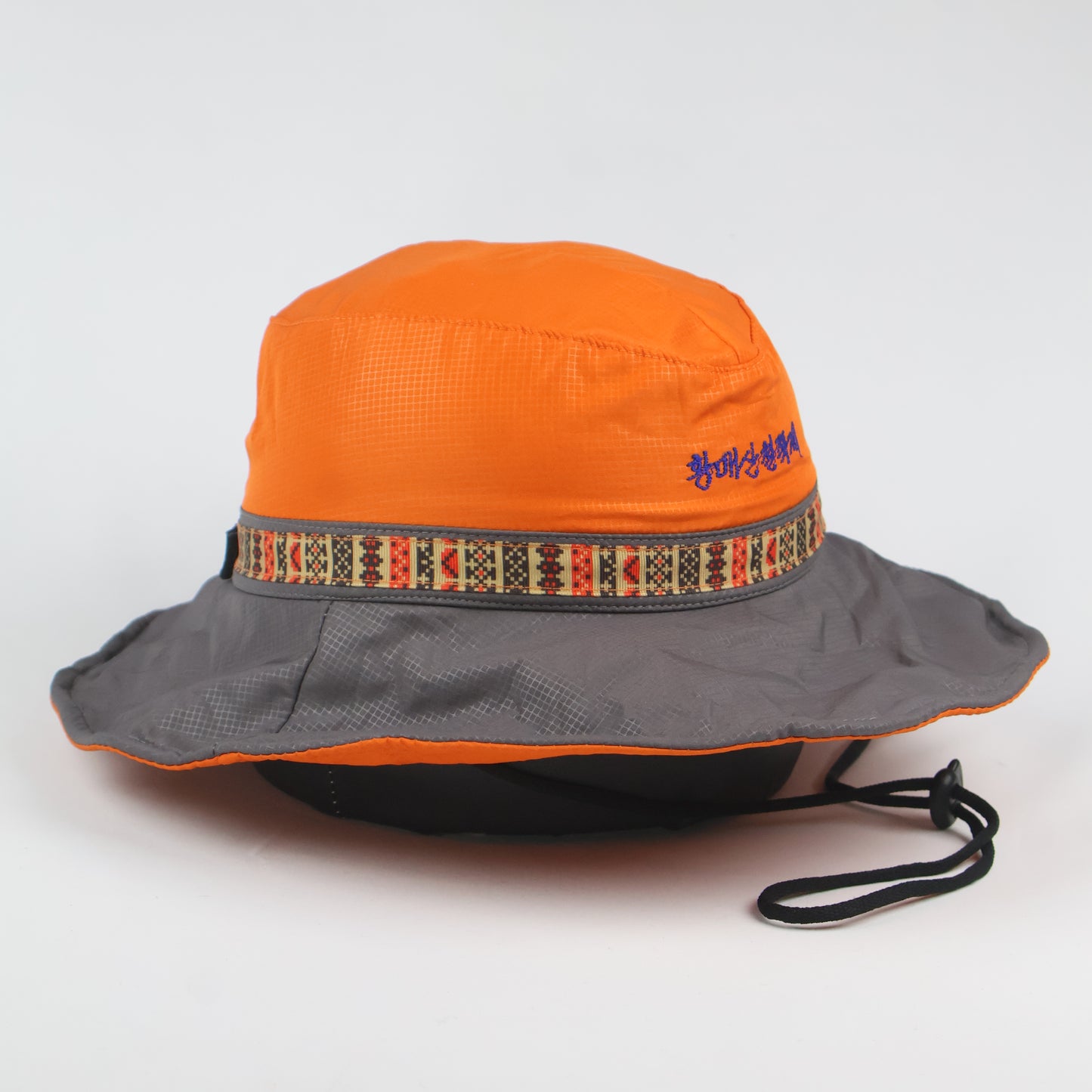 "Best" Outdoor Safari Hat - Orange/Grey (57-59cm)