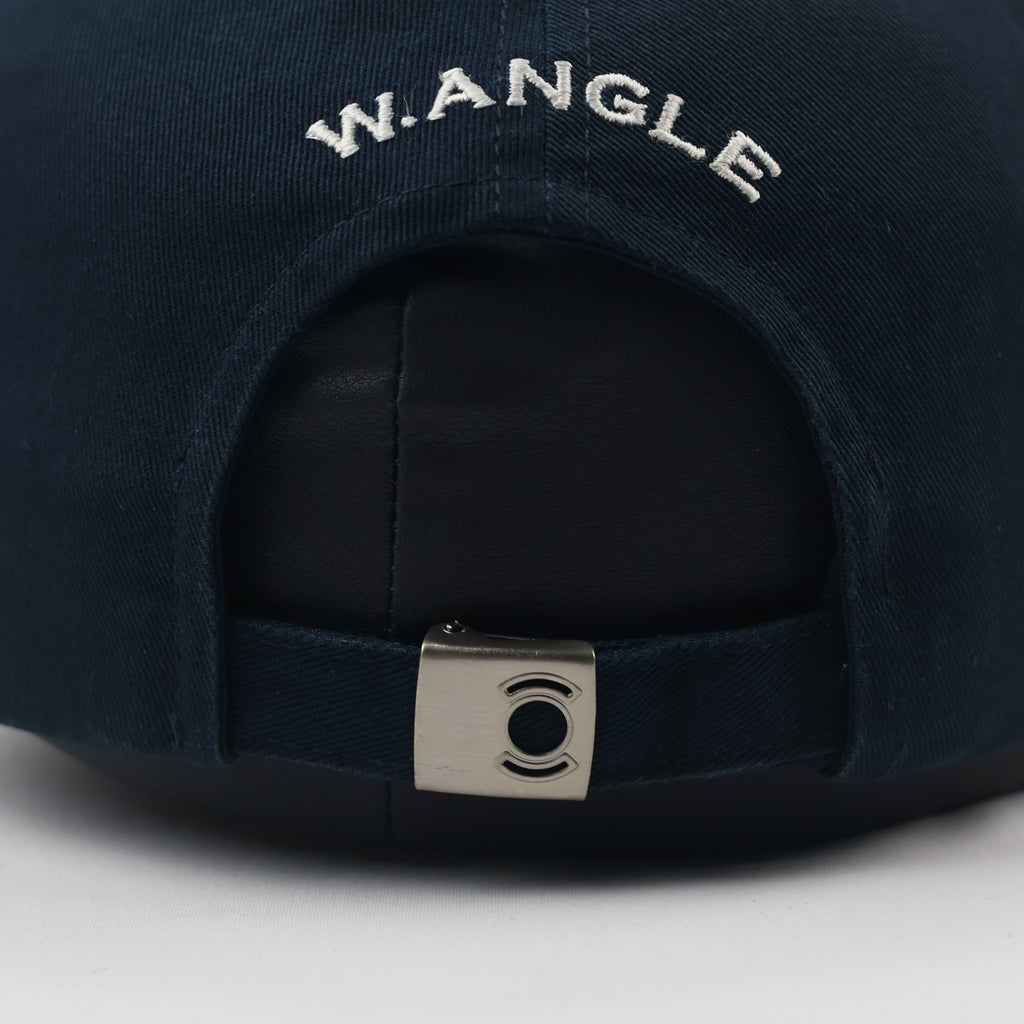 Thrifted W.Angle Sport Baseball Hat - Navy & Cream Two-Tone