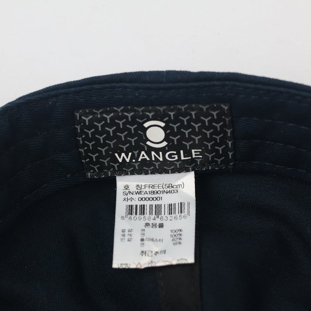 Thrifted W.Angle Sport Baseball Hat - Navy & Cream Two-Tone