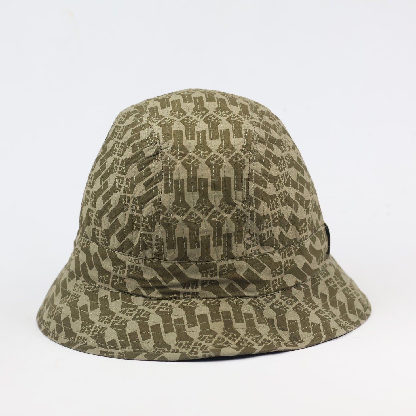 Retro Earth-Tone Patterned Sun Hat - Unisex Streetwear Bucket Hat