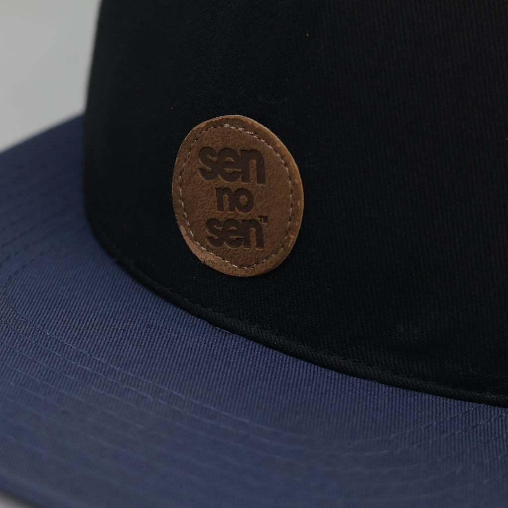 Thrifted Sen No Sen European Surf Brand Leather Patch Cap