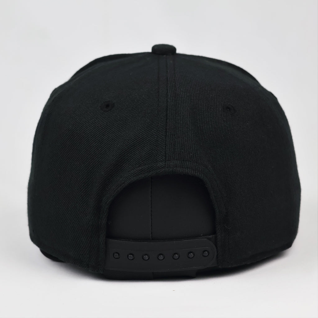 Thrifted Wati B Streetwear Black Flat Visor Hip Hop Cap